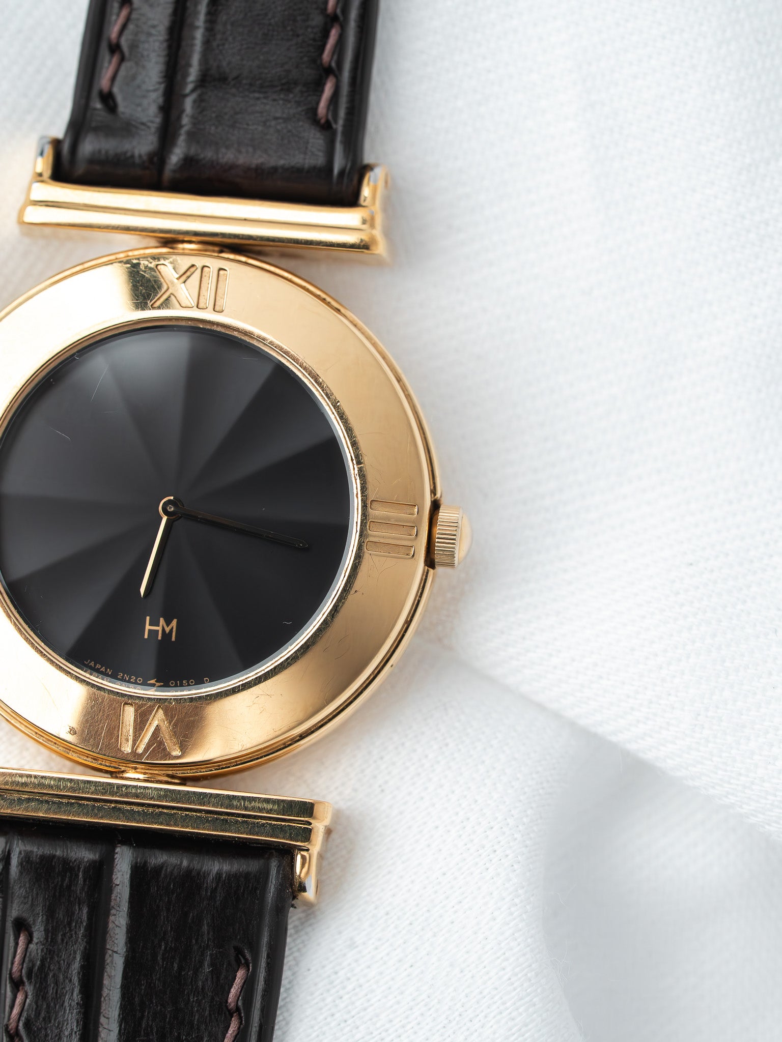 Vintage Seiko Hanae Mori Reversible 2N20 Gold-Plated | Atelier Victor