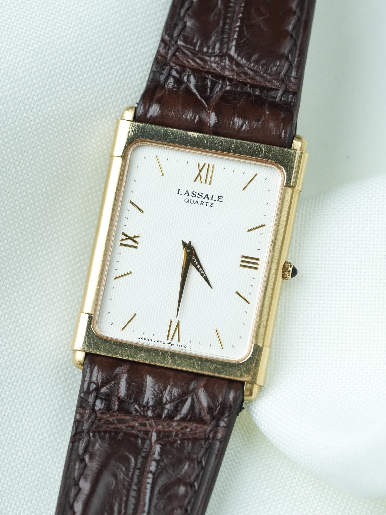 80s Vintage Seiko Lassale 腕時計 レクタン タンク Vintage Lassale Tank Watch 1988 | Atelier Victor