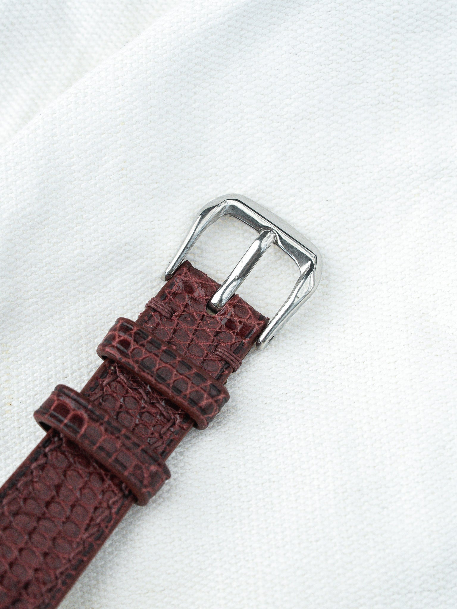 Montre Seiko Lassale Vintage - Tank Saumon Tapisserie (1996) - Atelier Victor