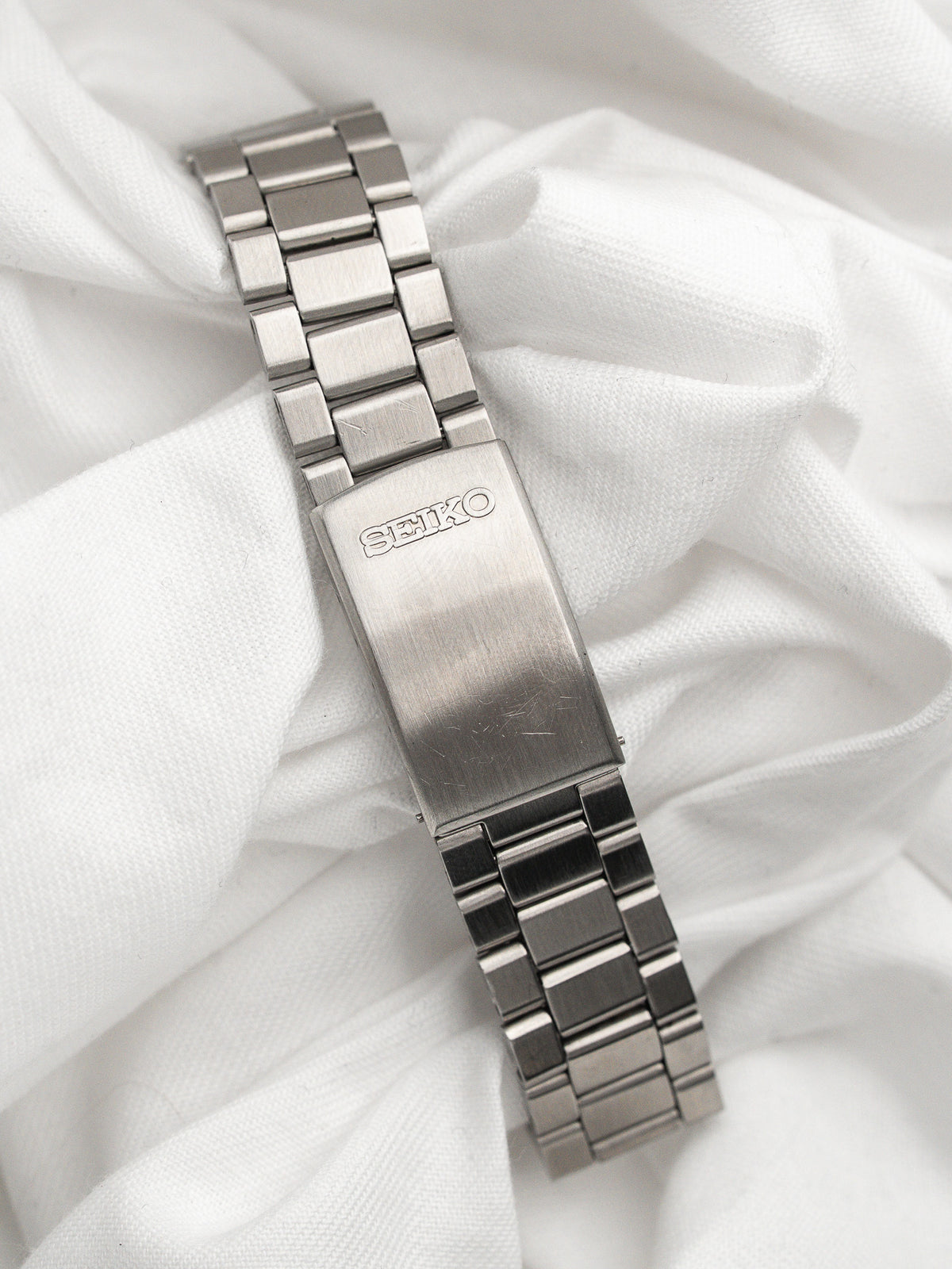 مشبك السوار الفولاذي الأصلي - ساعة Seiko Silver Wave 7546-8340 فينتاج - Atelier Victor