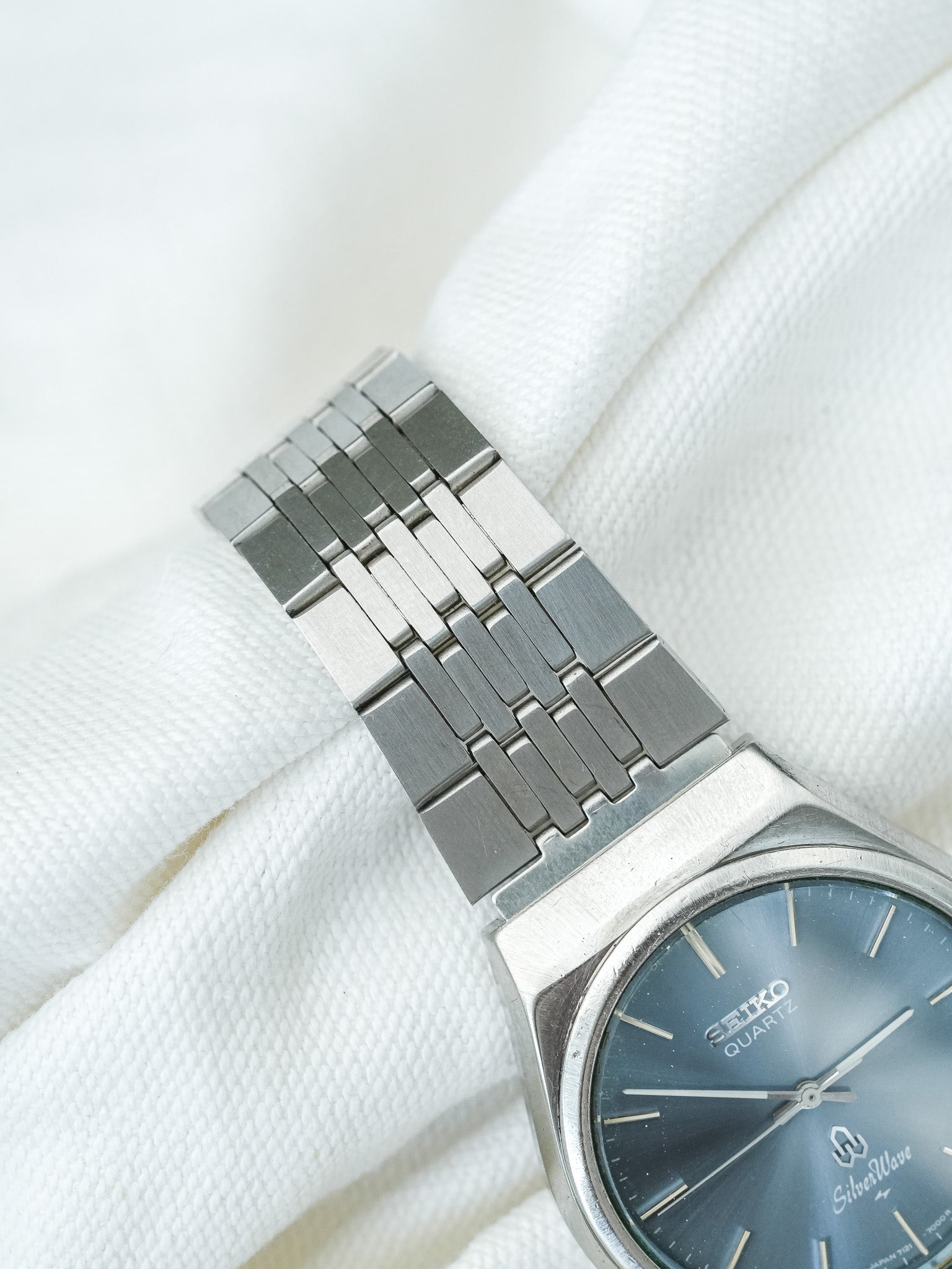 Vintage Seiko Silverwave Watch - Steel Sunny Blue (1979) - Atelier