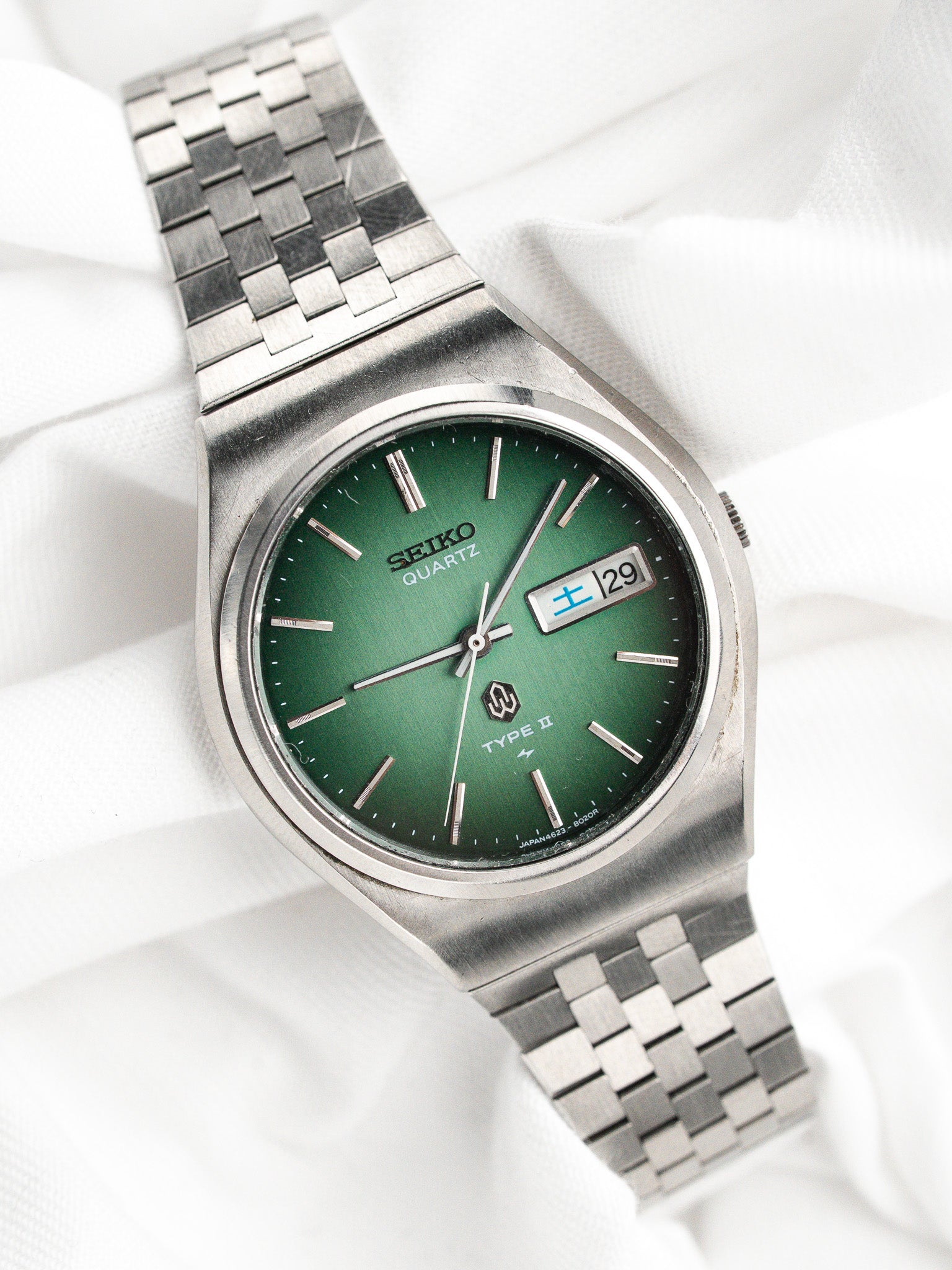専用 SEIKO TYPEⅡ 4623-8010 デイデイト 純正ブレス 稼働品 复古Seiko Type II Watch 4623-8010 | Atelier Victor