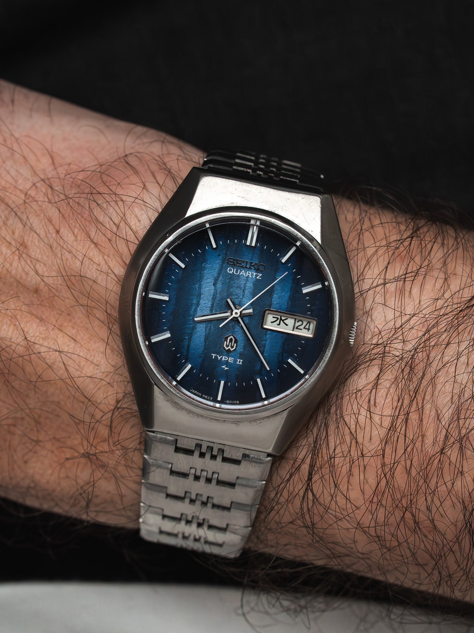 Seiko Type II 4623 Faceted Crystal | Atelier Victor