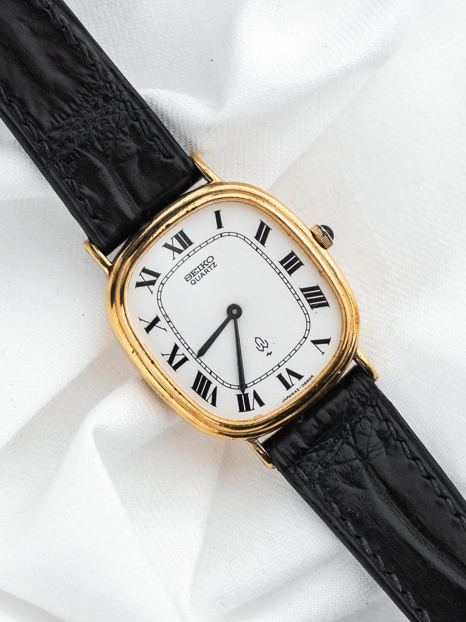Montre Seiko Vintage 43-3180 — Vermeil Argent 925 Ovale (1976)
