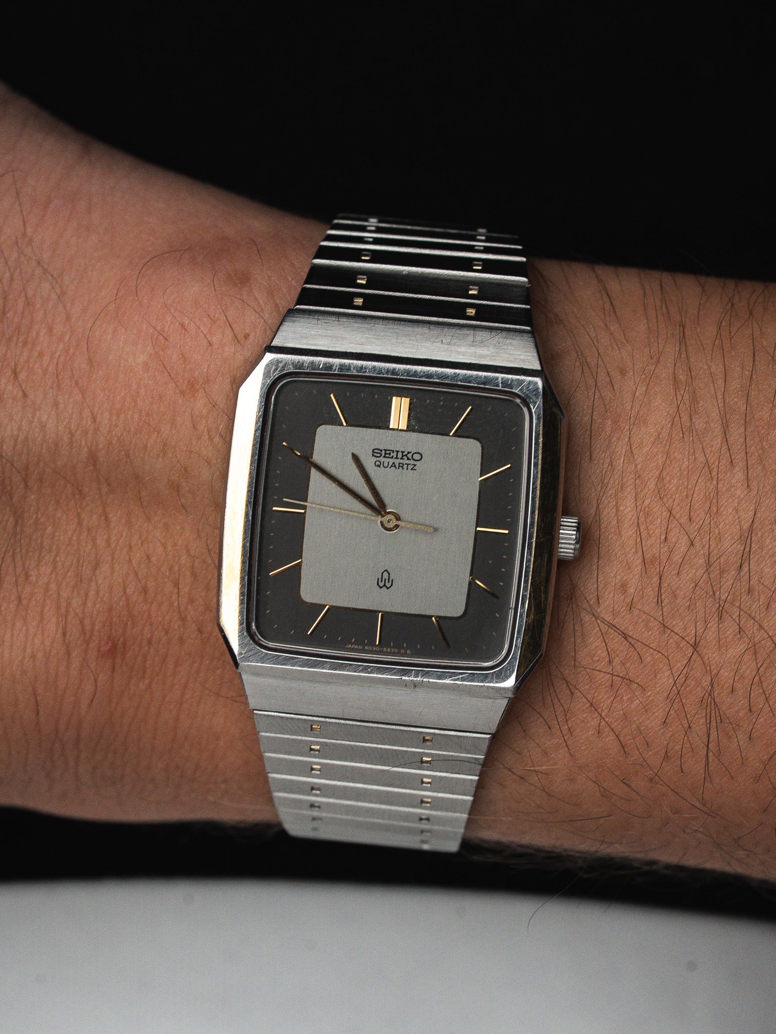 Vintage Seiko Quartz Watch 6030-5490 Steel | Atelier Victor