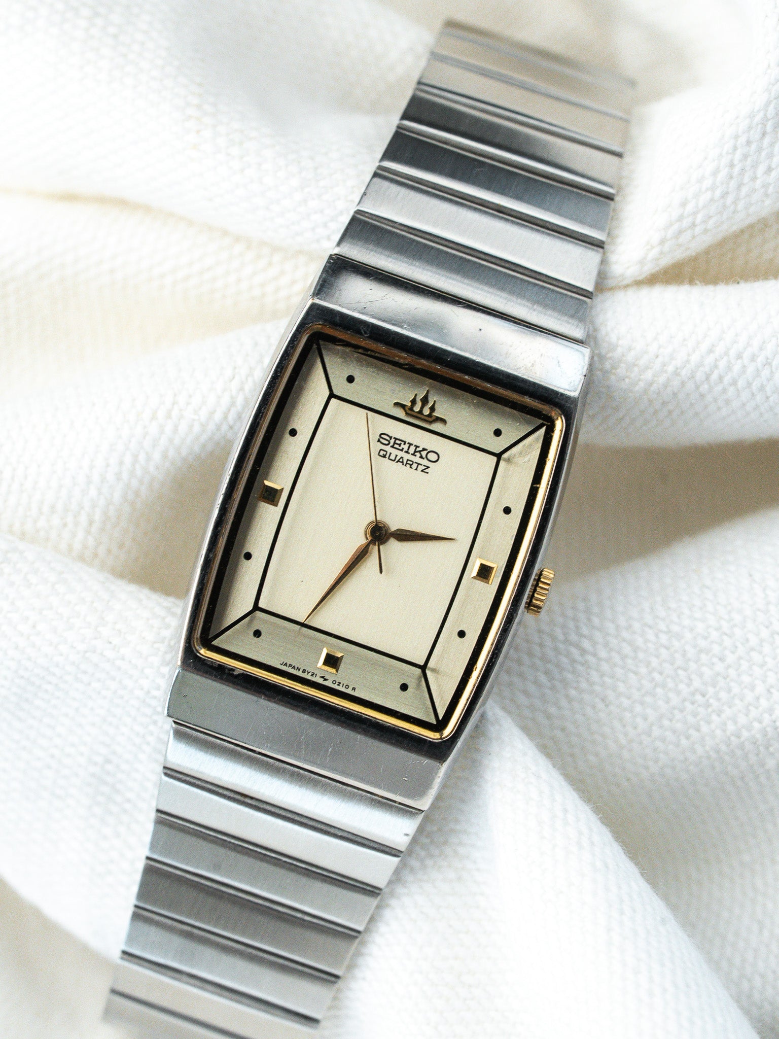 SEIKO Acier Vintage｜スクエア 3針 ドレスウォッチ 中古・古着通販
