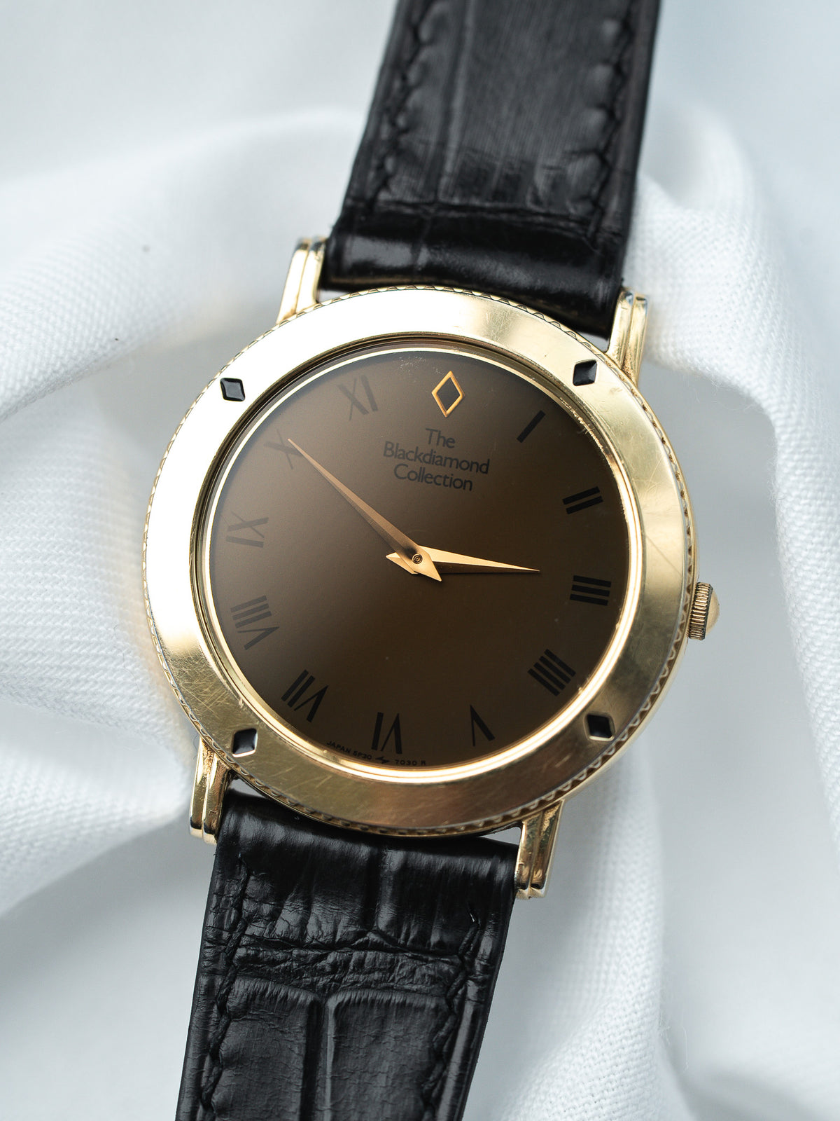 Dial in the process of darkening - Vintage Blackdiamond 5P30-7030 Watch - Atelier Victor