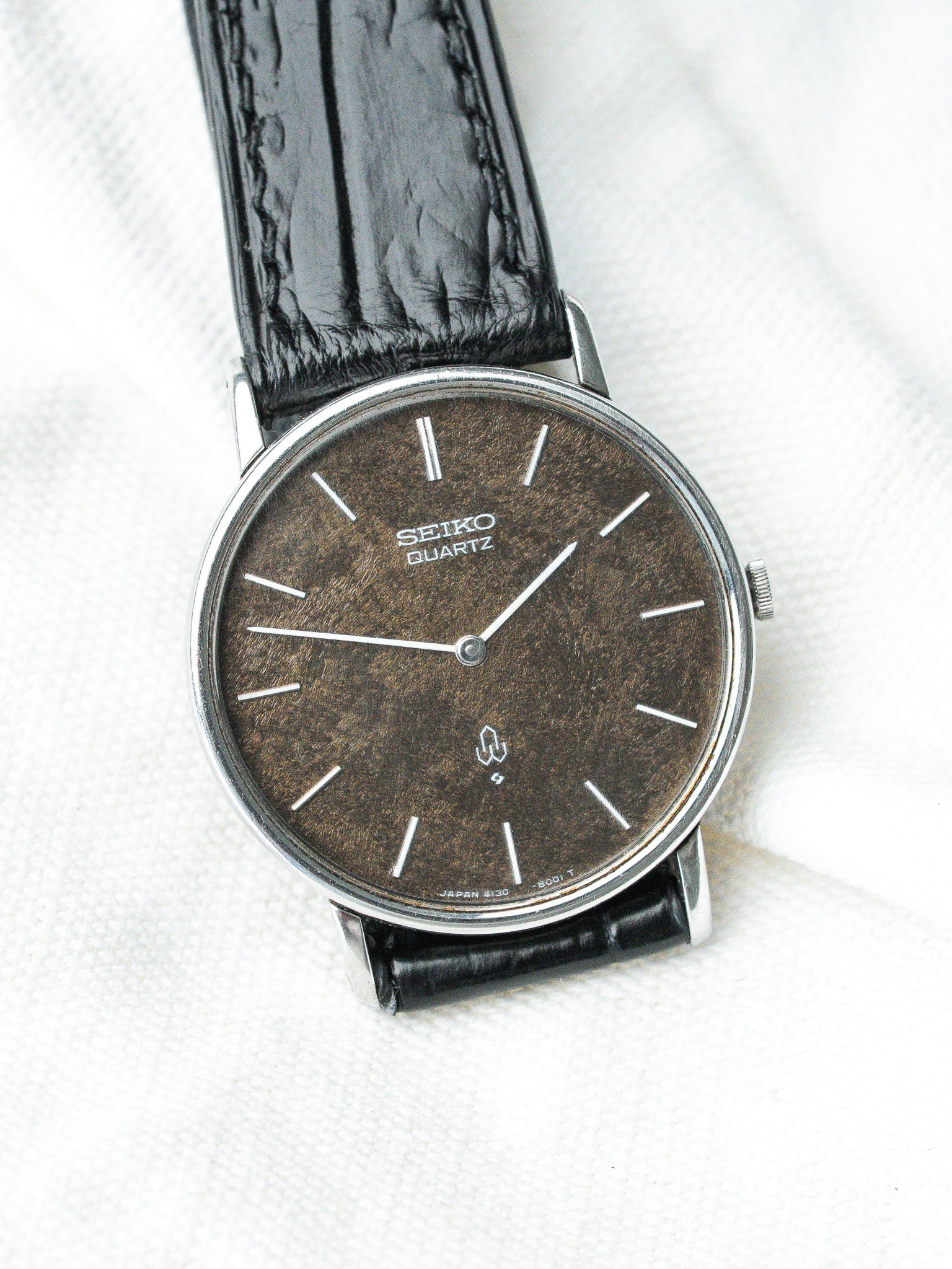 Vintage Watch Seiko Chocolate 4130-8000 Pre-Owned | Vintage 1975