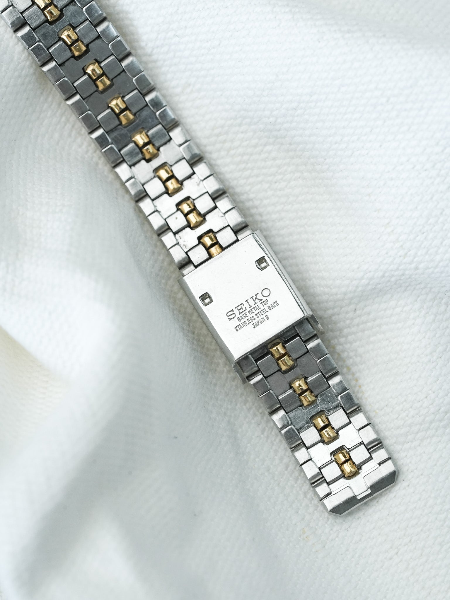 Montre Seiko Vintage - Style Santos Godron (1985) - Atelier Victor