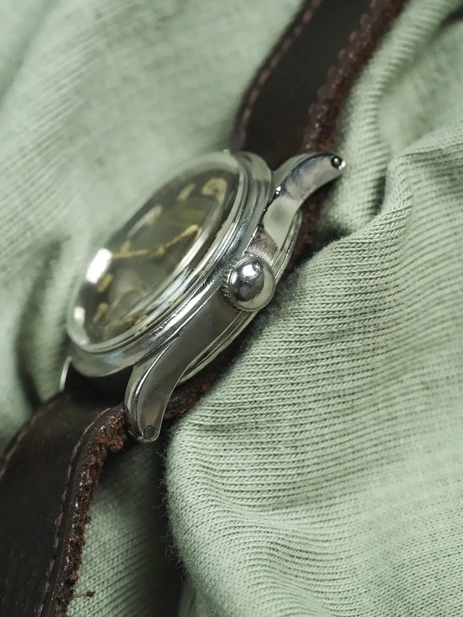 Montre Tissot Tuxedo Militaire Vintage - Acier 31mm (1943) - Atelier Victor