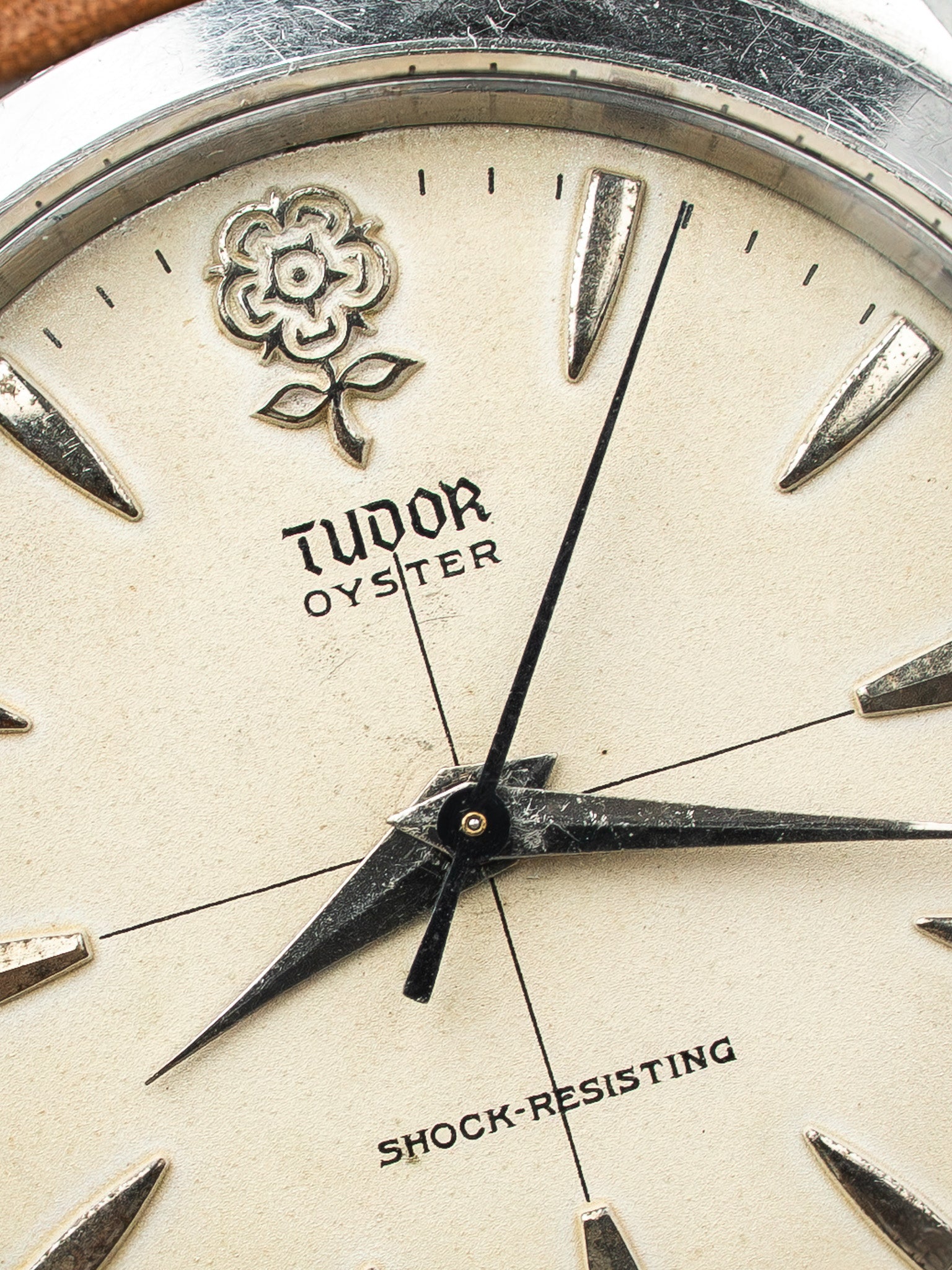 Tudor Oyster Watch 7934 Big Rose — Crosshair Dial (1959) 
