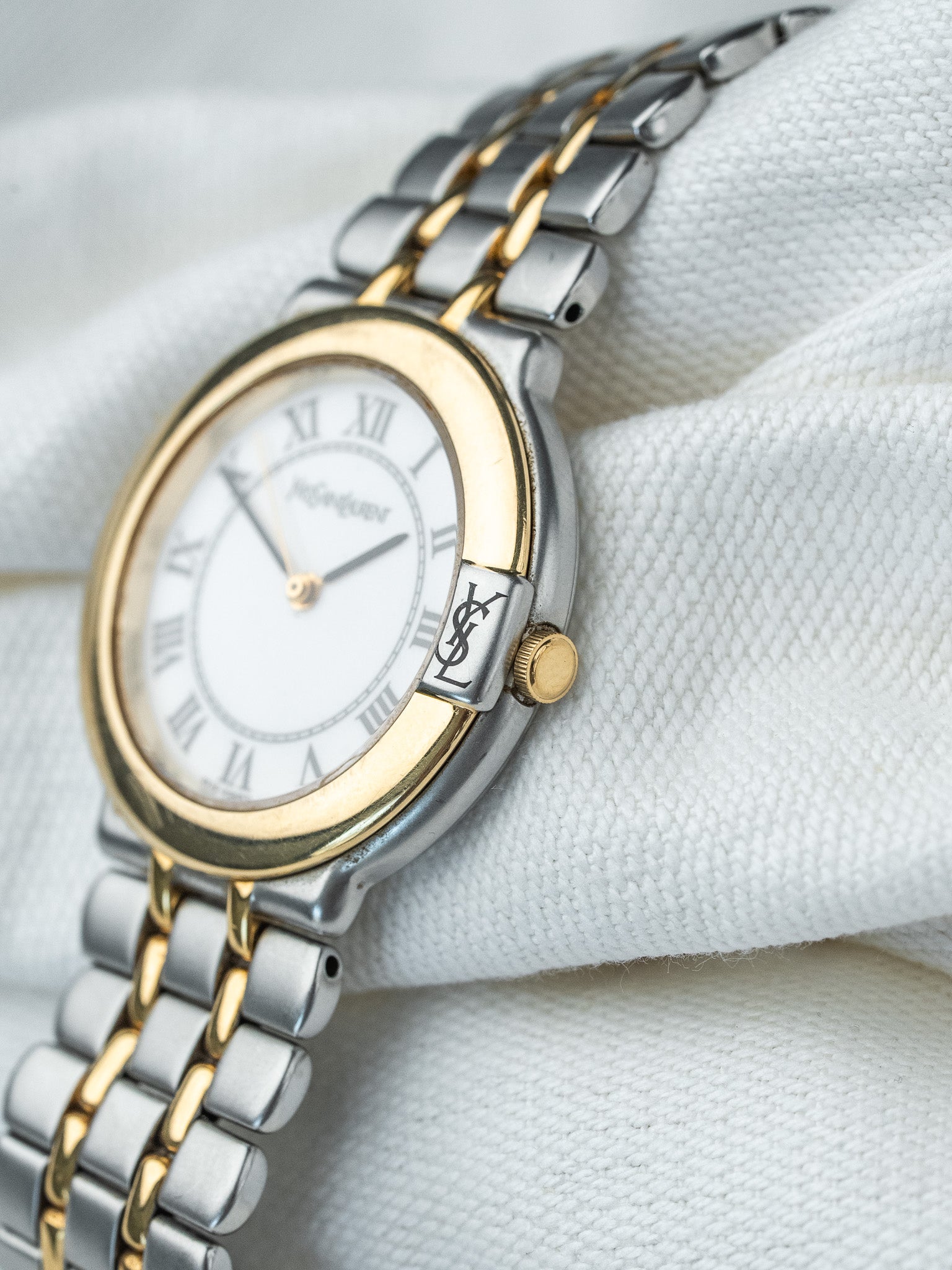 Montre YSL Vintage - Acier Bicolore 32mm (1991) - Atelier Victor