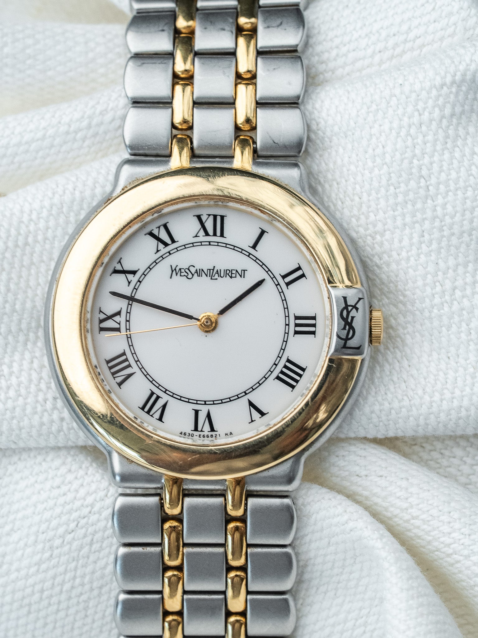 Montre YSL Vintage - Acier Bicolore 32mm (1991) - Atelier Victor