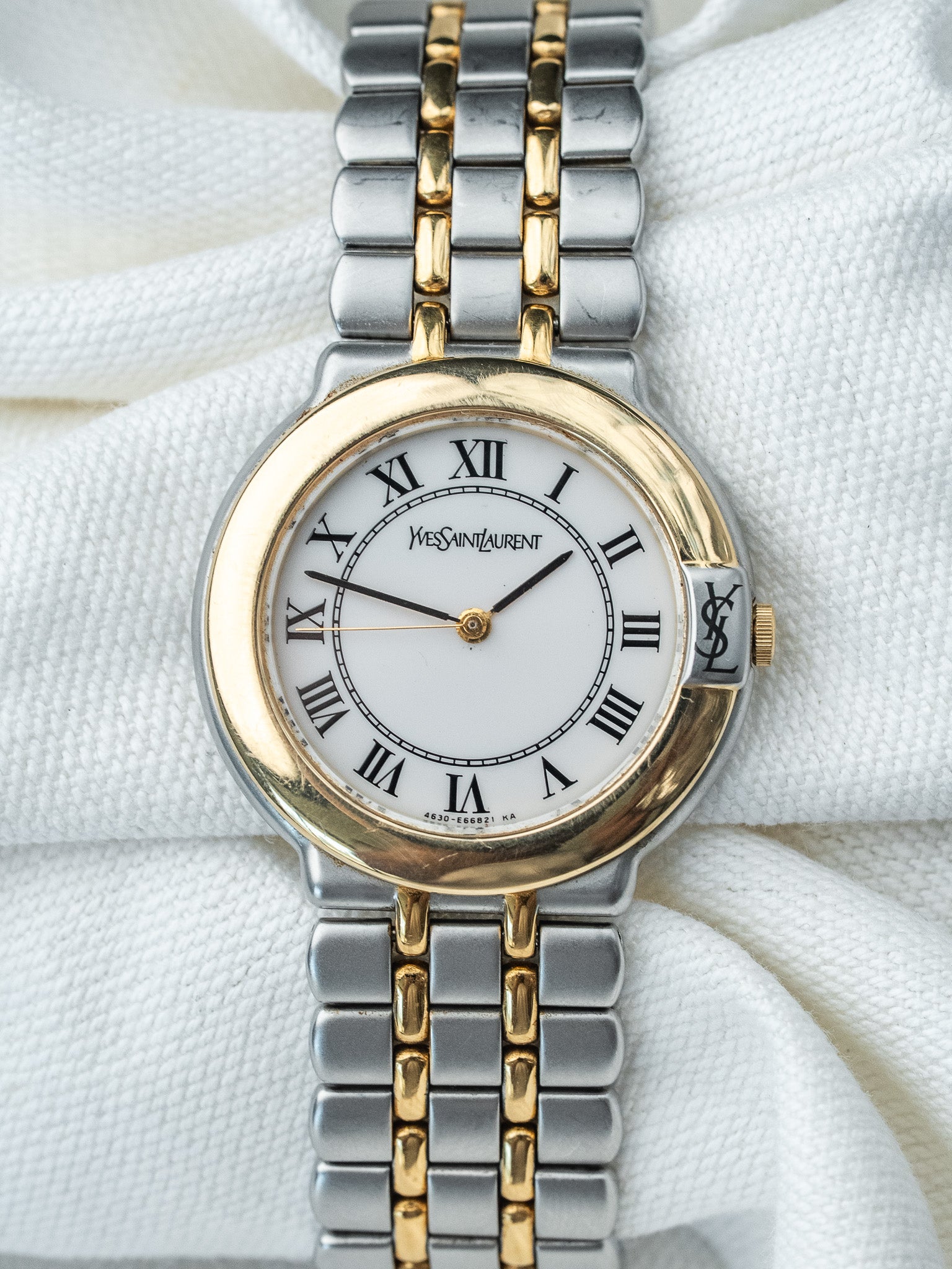 Montre YSL Vintage - Acier Bicolore 32mm (1991) - Atelier Victor