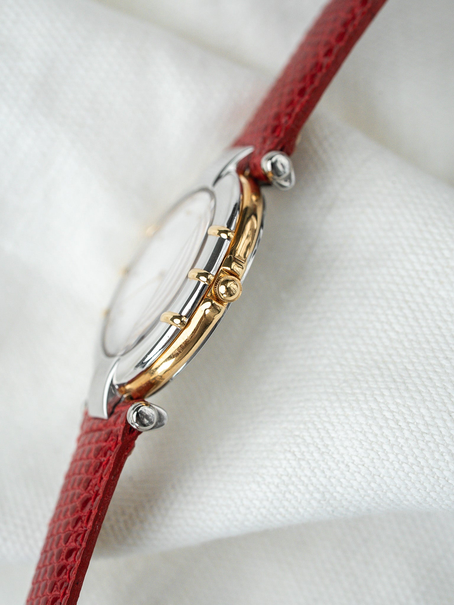 Montre YSL Vintage - Acier Or Rouge 30mm (Années 1990) - Atelier Victor