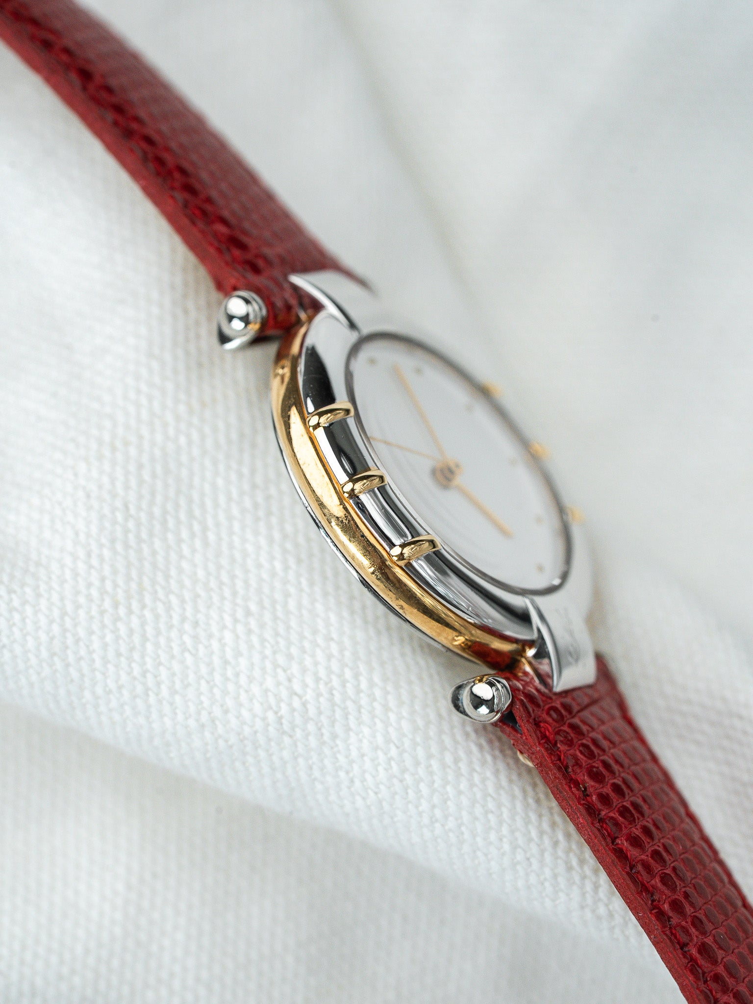 Montre YSL Vintage - Acier Or Rouge 30mm (Années 1990) - Atelier Victor