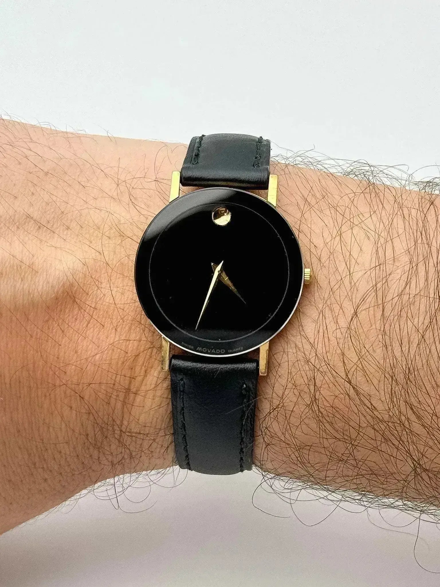 Movado - Museum Noir - 1990s - Atelier Victor