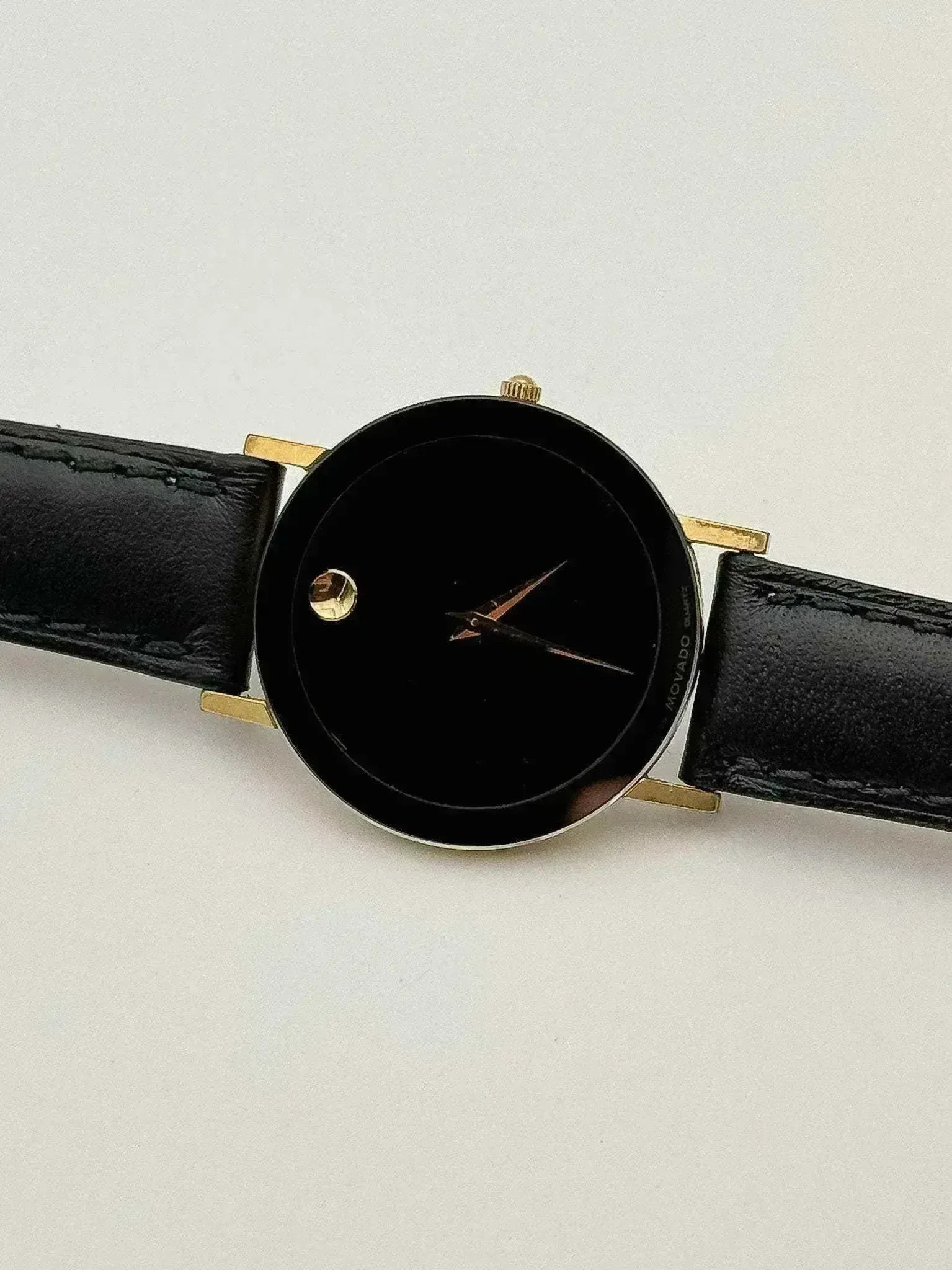 Movado - Museum Noir - 1990s - Atelier Victor