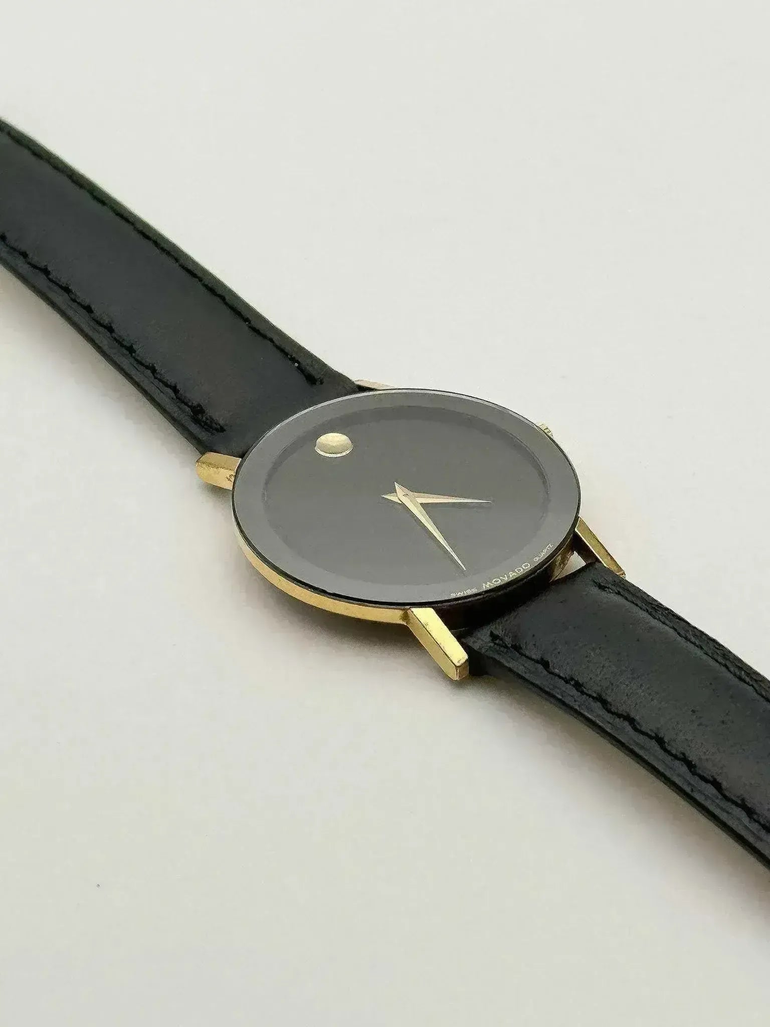 Movado - Museum Noir - 1990s - Atelier Victor