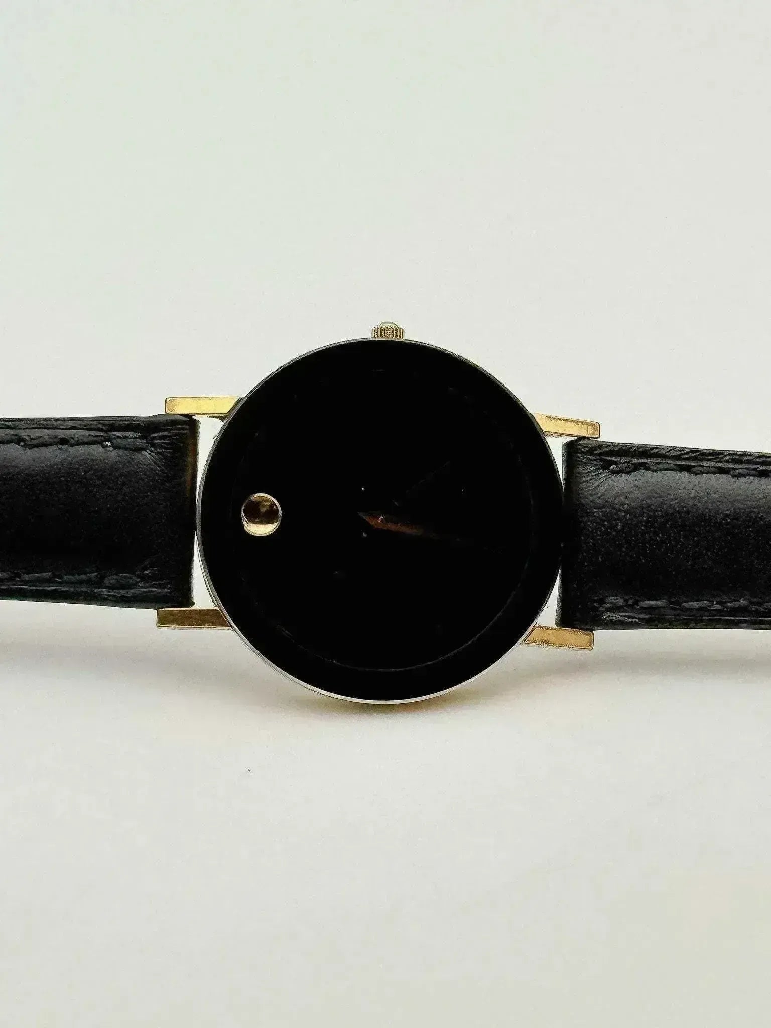 Movado - Museum Noir - 1990s - Atelier Victor