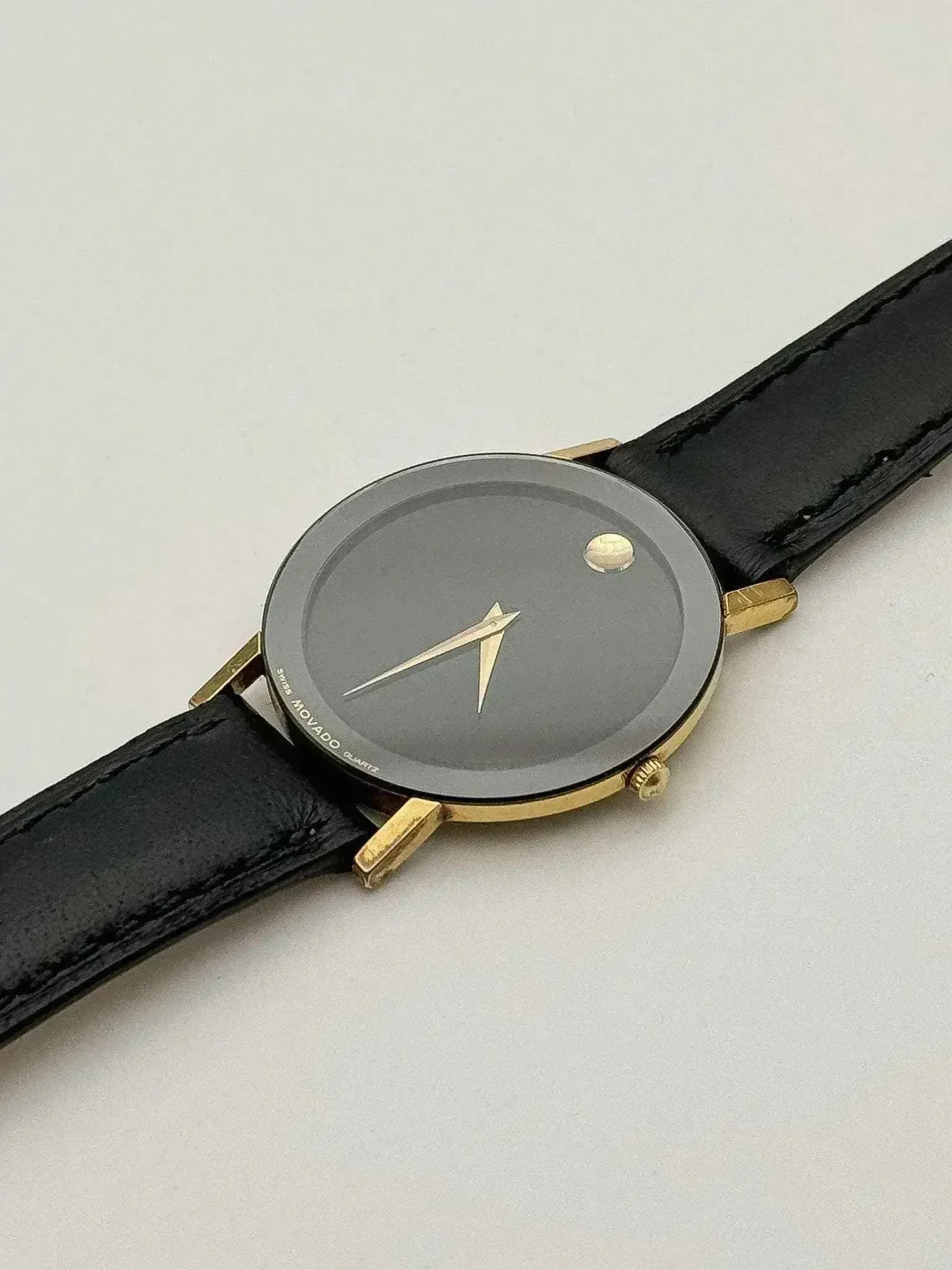 Movado - Museum Noir - 1990s - Atelier Victor