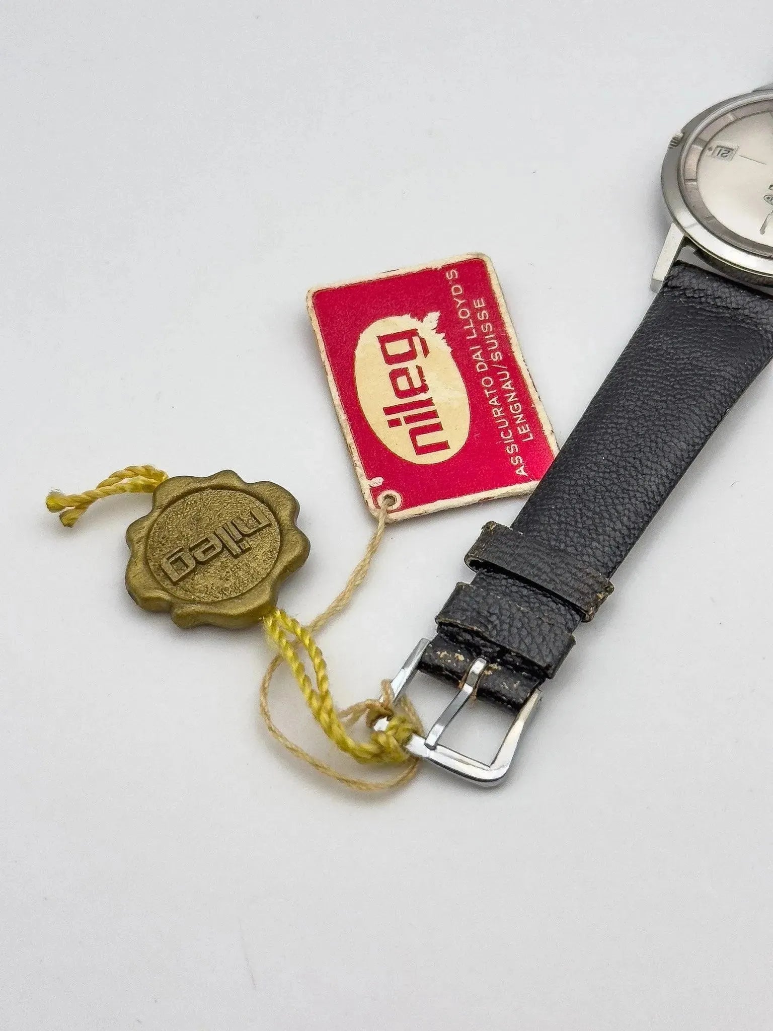 Nileg - Grey Dial NOS - 1980s - Atelier Victor Paris - Vintage Watch Shop Dubai