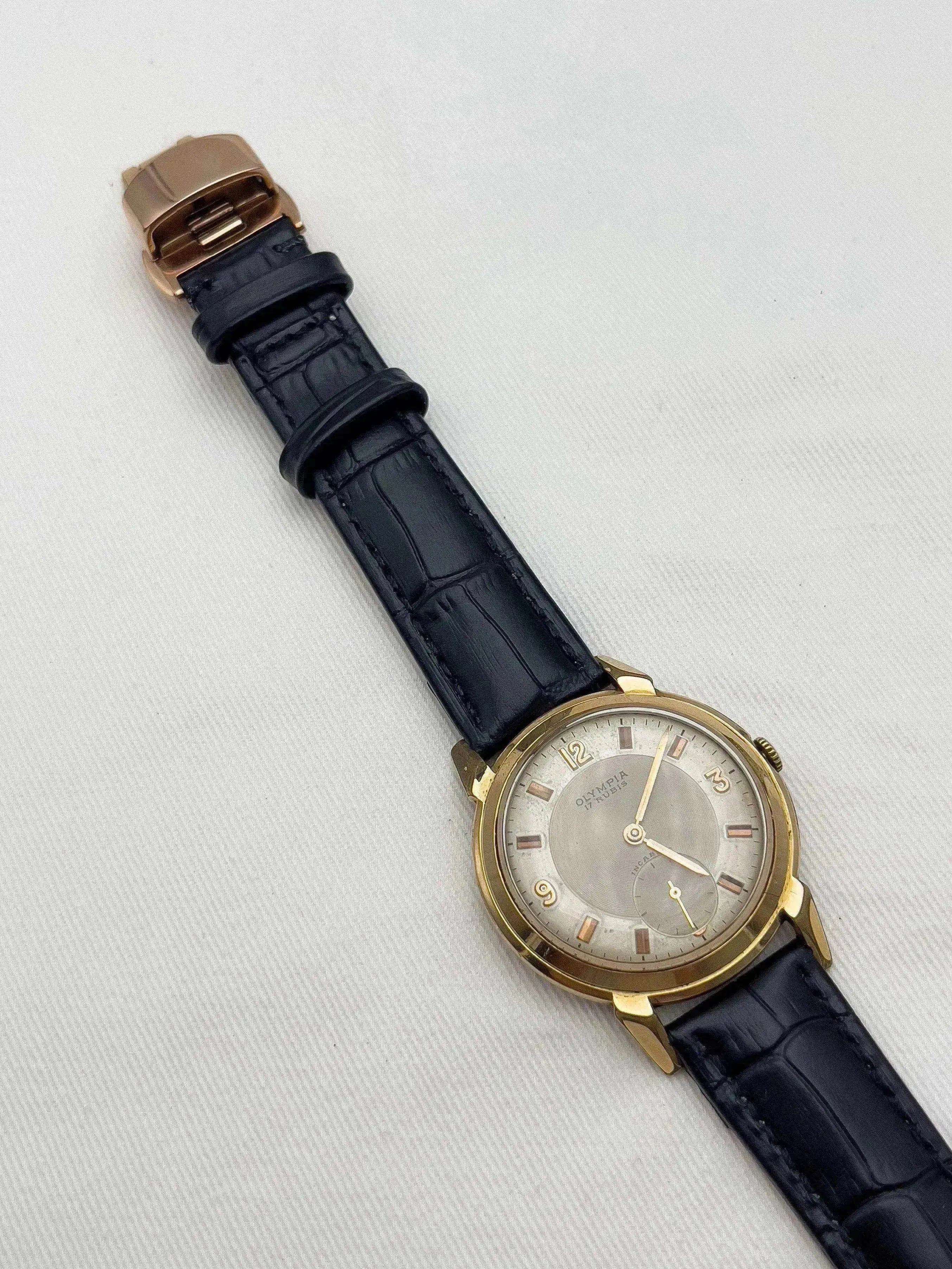 Olympia - Rose Gold Plated - 1960’s - Atelier Victor Paris - Vintage Watch Shop Dubai