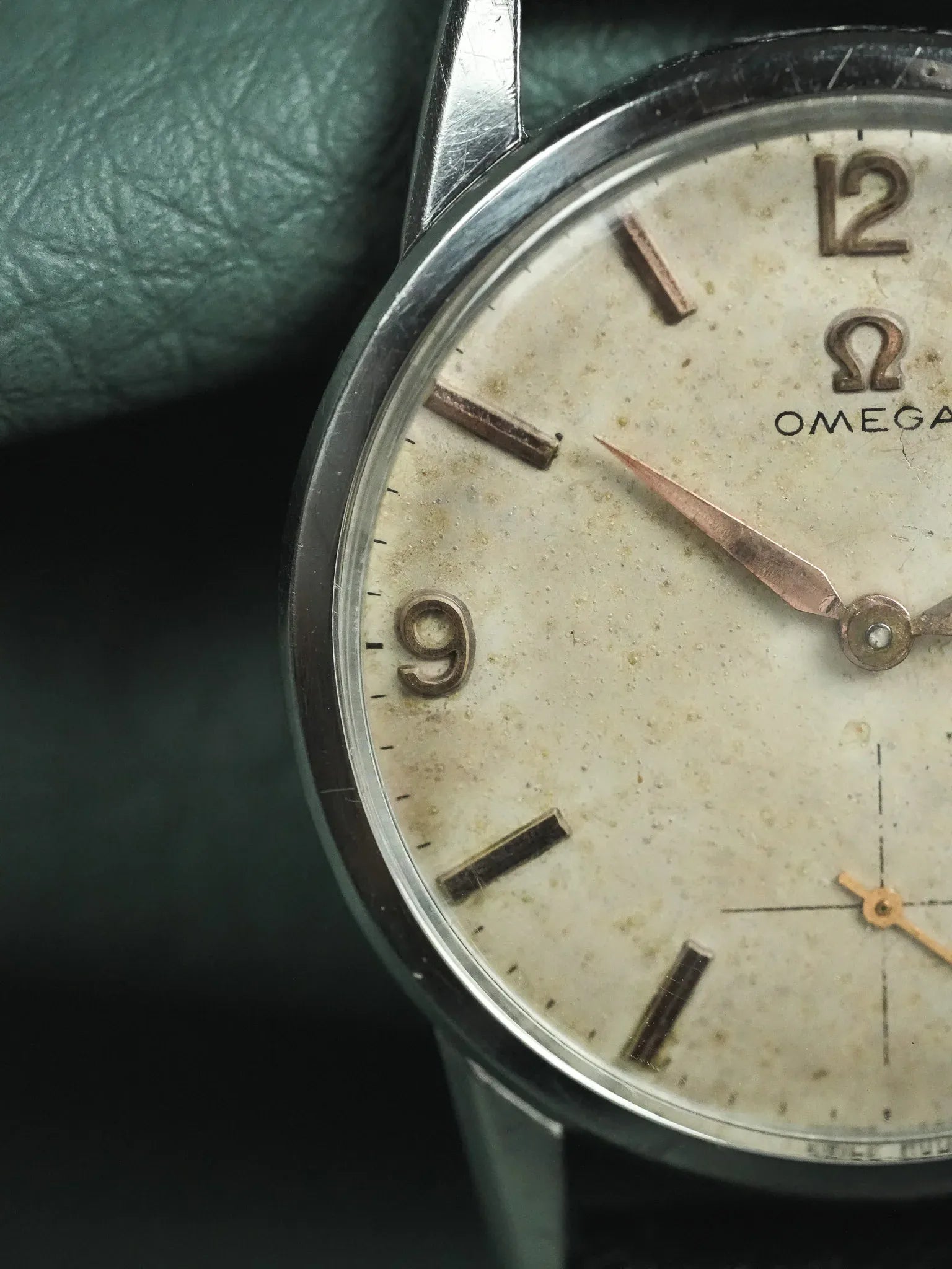 Omega - 14613-2 Calatrava Patiné Index Rose - 1959 - Atelier Victor