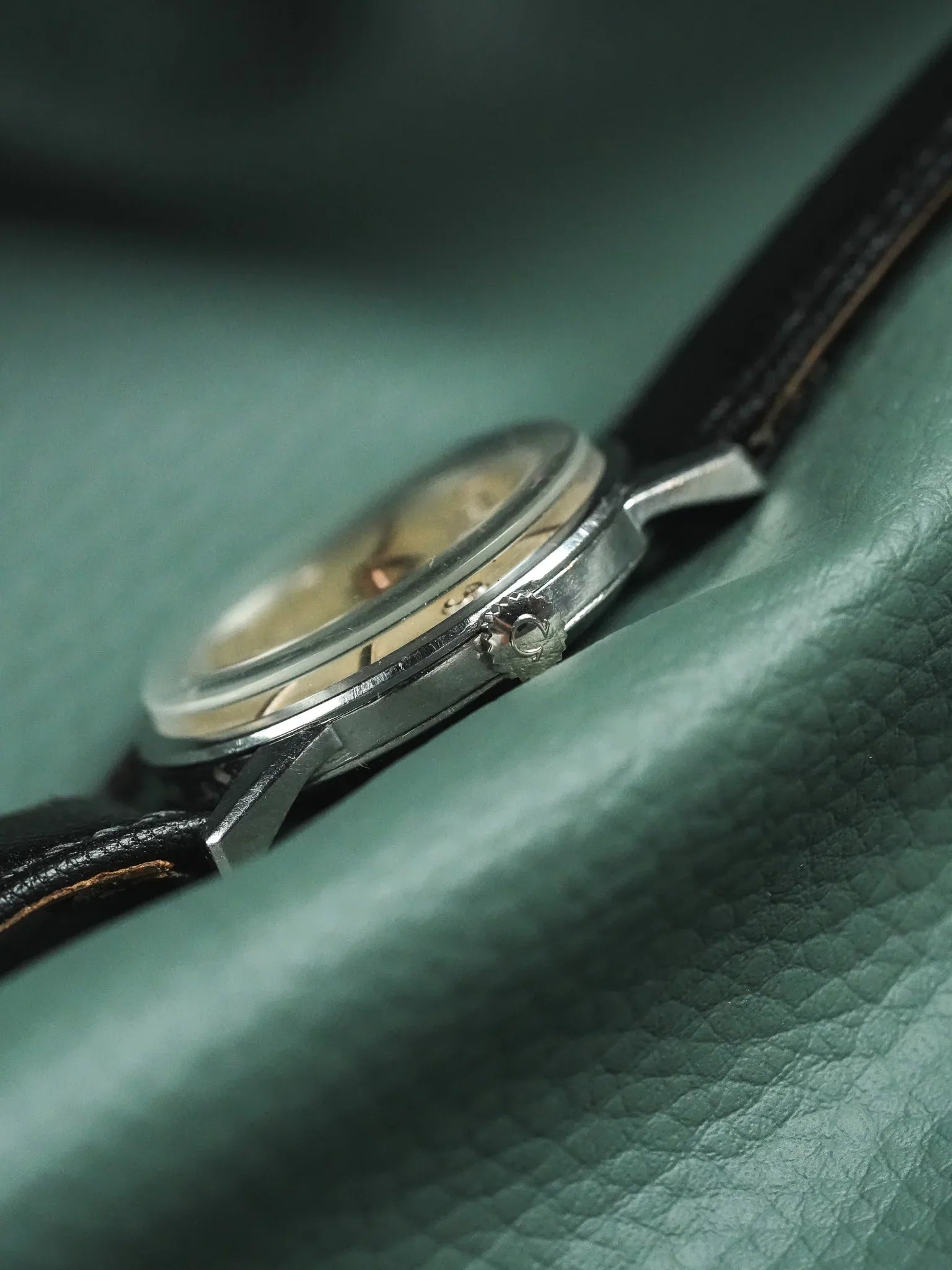 Omega - 14613-2 Calatrava Patiné Index Rose - 1959 - Atelier Victor