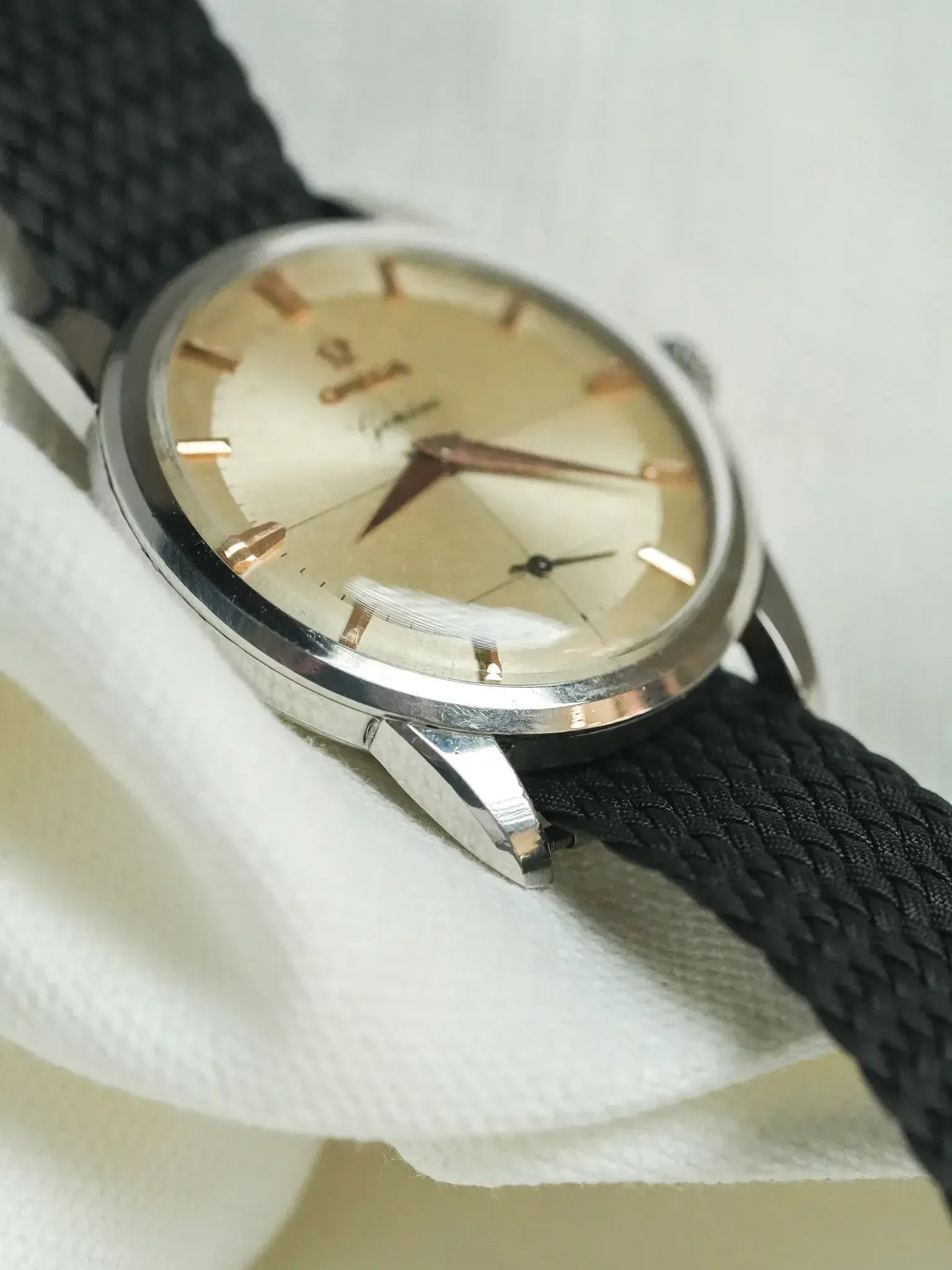 Omega - 2903-61 Genève Crosshair Index Or Rose - 1961 - Atelier Victor