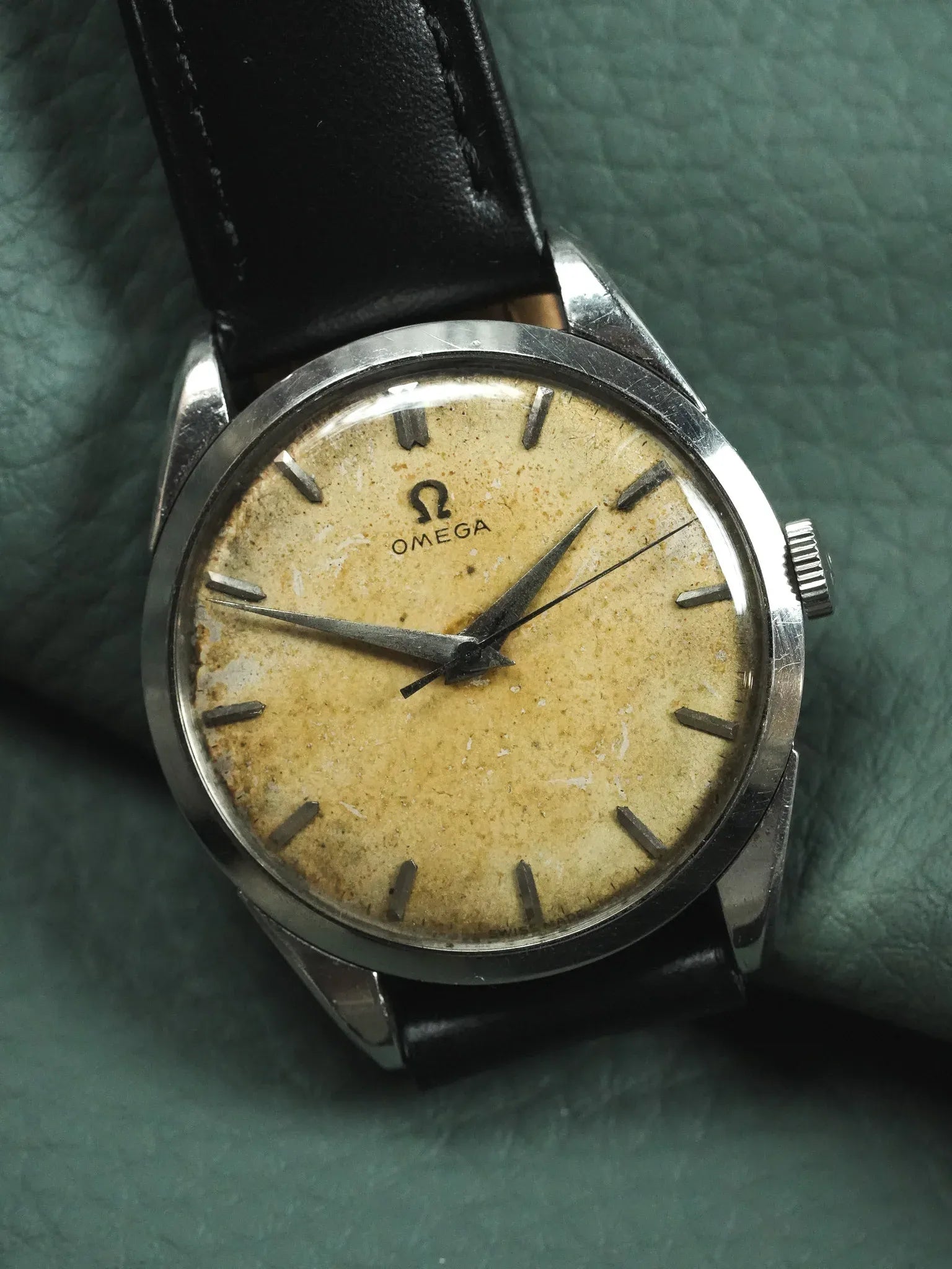 Omega - 2910-5 Jumbo Acier Patine - 1958 - Atelier Victor