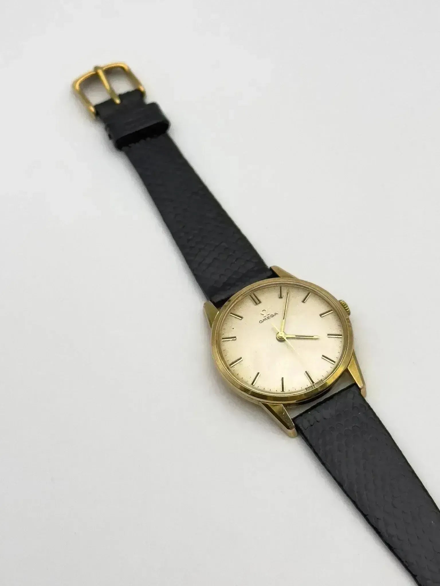 slim fit dress slacks Omega De Ville Mens Two-Tone Ultra Thin Dress Watch with Bracelet - 18 main image 1