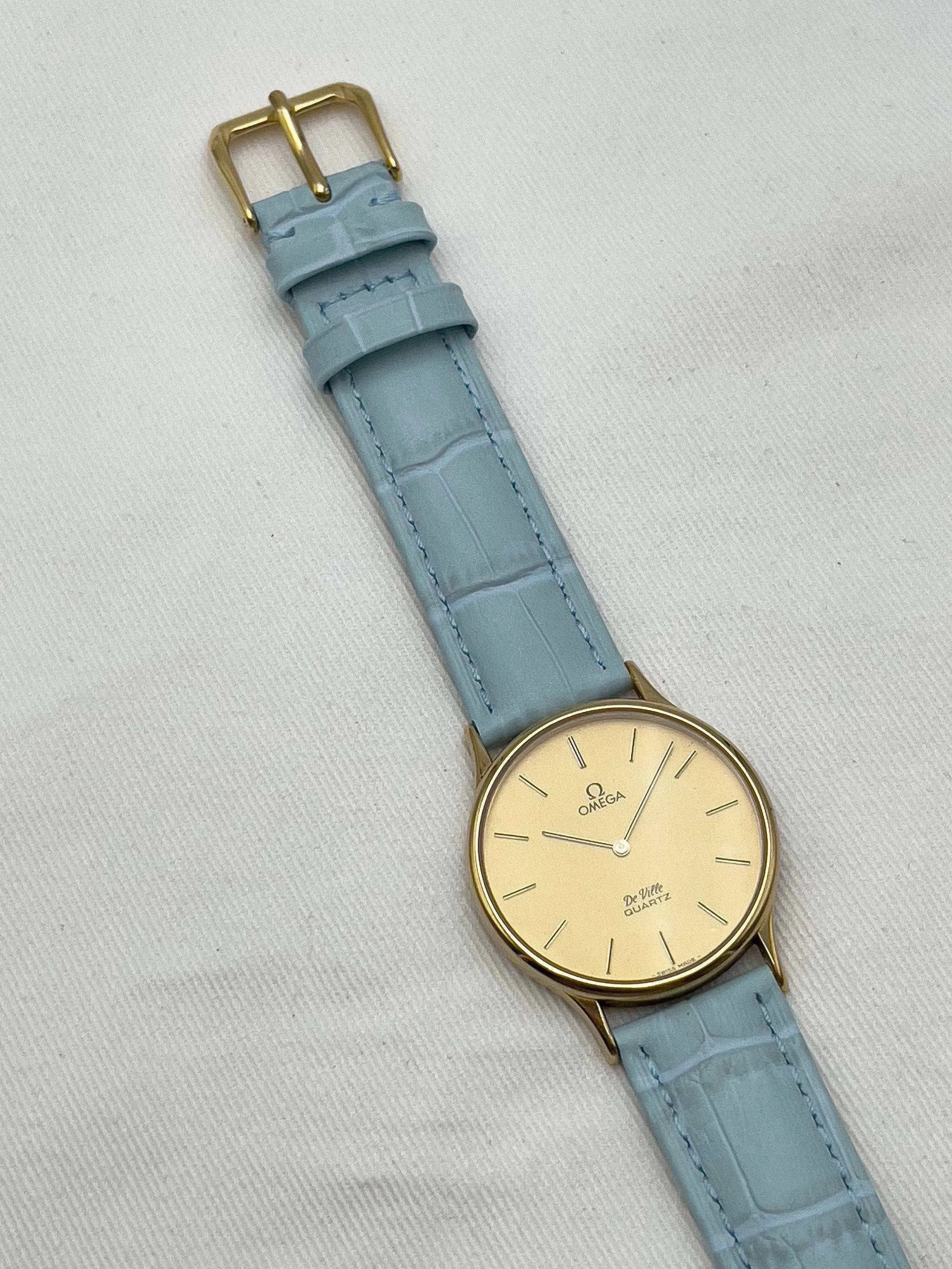 Omega - Circle Gold / Blue - 1970’s - Atelier Victor Paris - Vintage Watch Shop Dubai