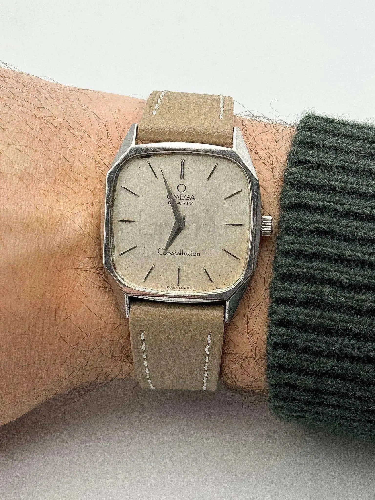 Omega - Constellation Champagne Cream - 1977 - Atelier Victor Paris - Vintage Watch Shop Dubai