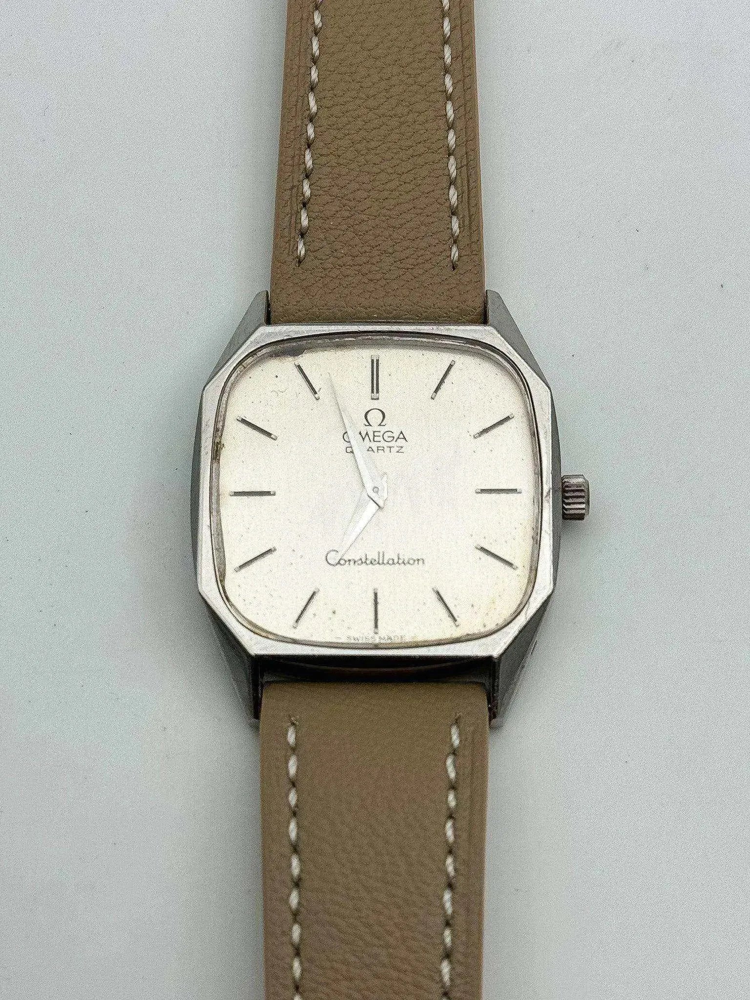 Omega - Constellation Champagne Cream - 1977 - Atelier Victor Paris - Vintage Watch Shop Dubai