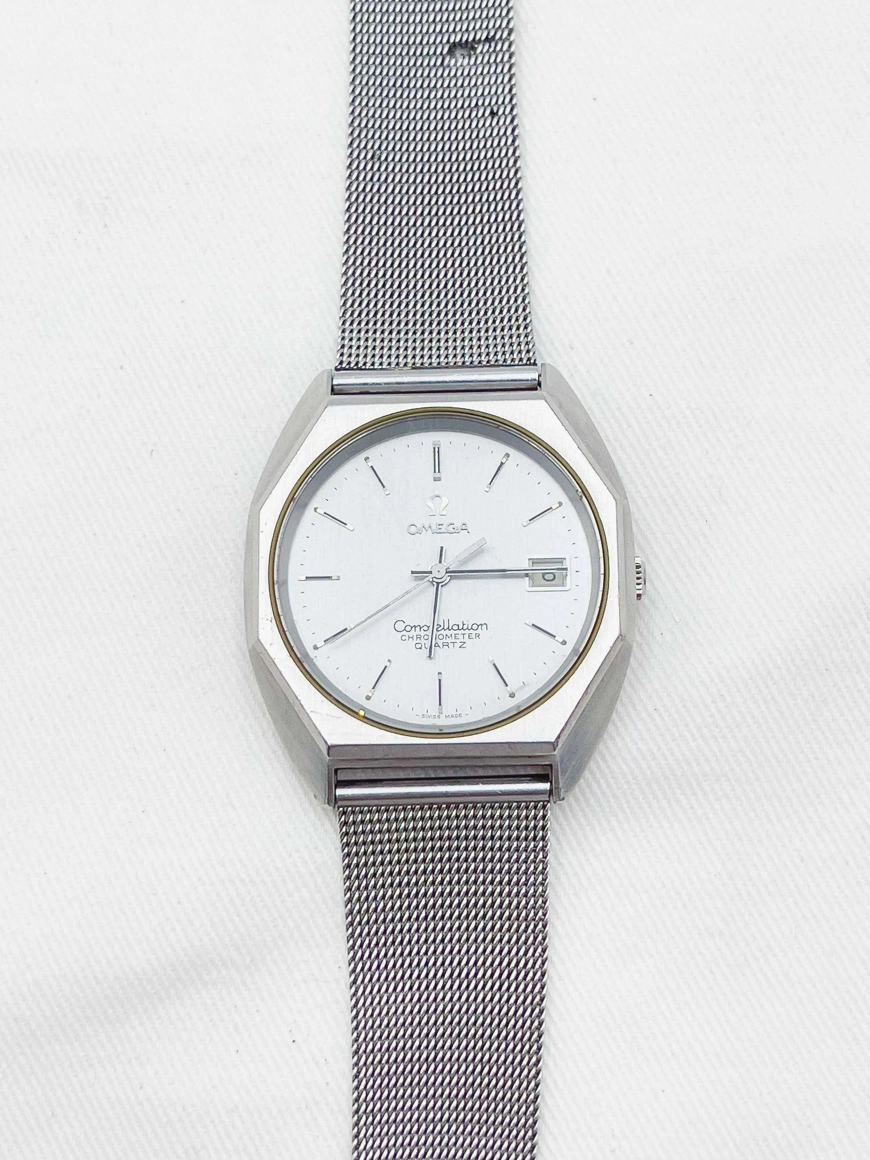 Omega - Constellation Chronometer Silver Dial - 1976 - Atelier Victor Paris - Vintage Watch Shop Dubai