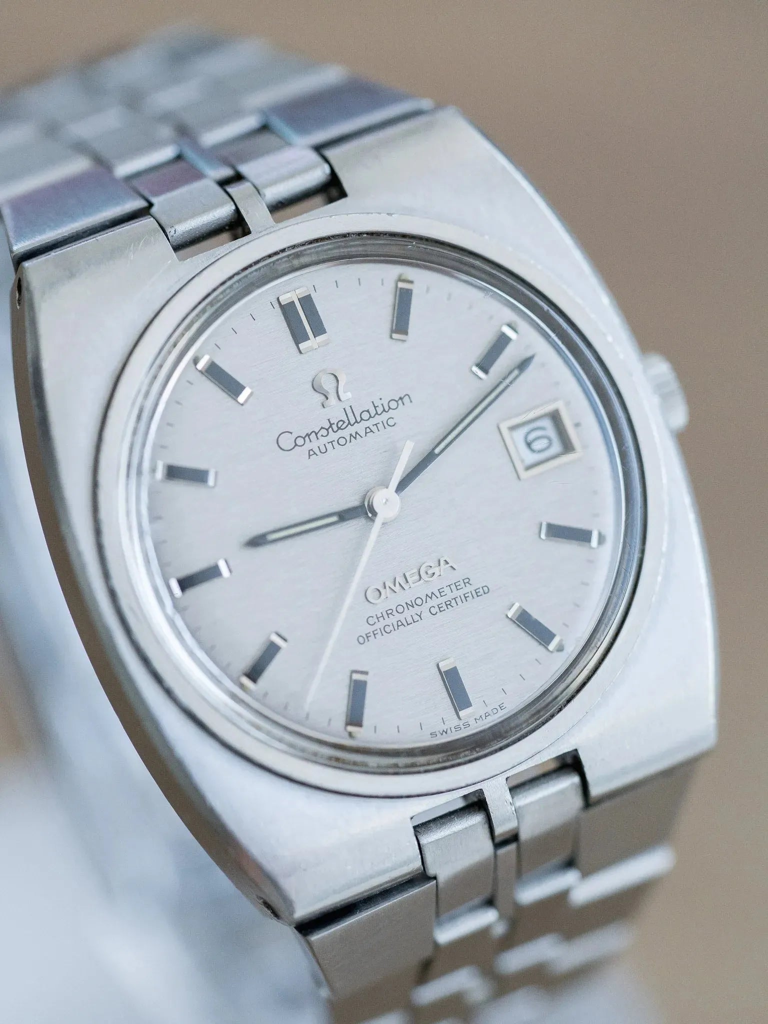 Omega - Constellation COSC Full Steel Oversize - 1970 - Atelier Victor Paris - Vintage Watch Shop Dubai
