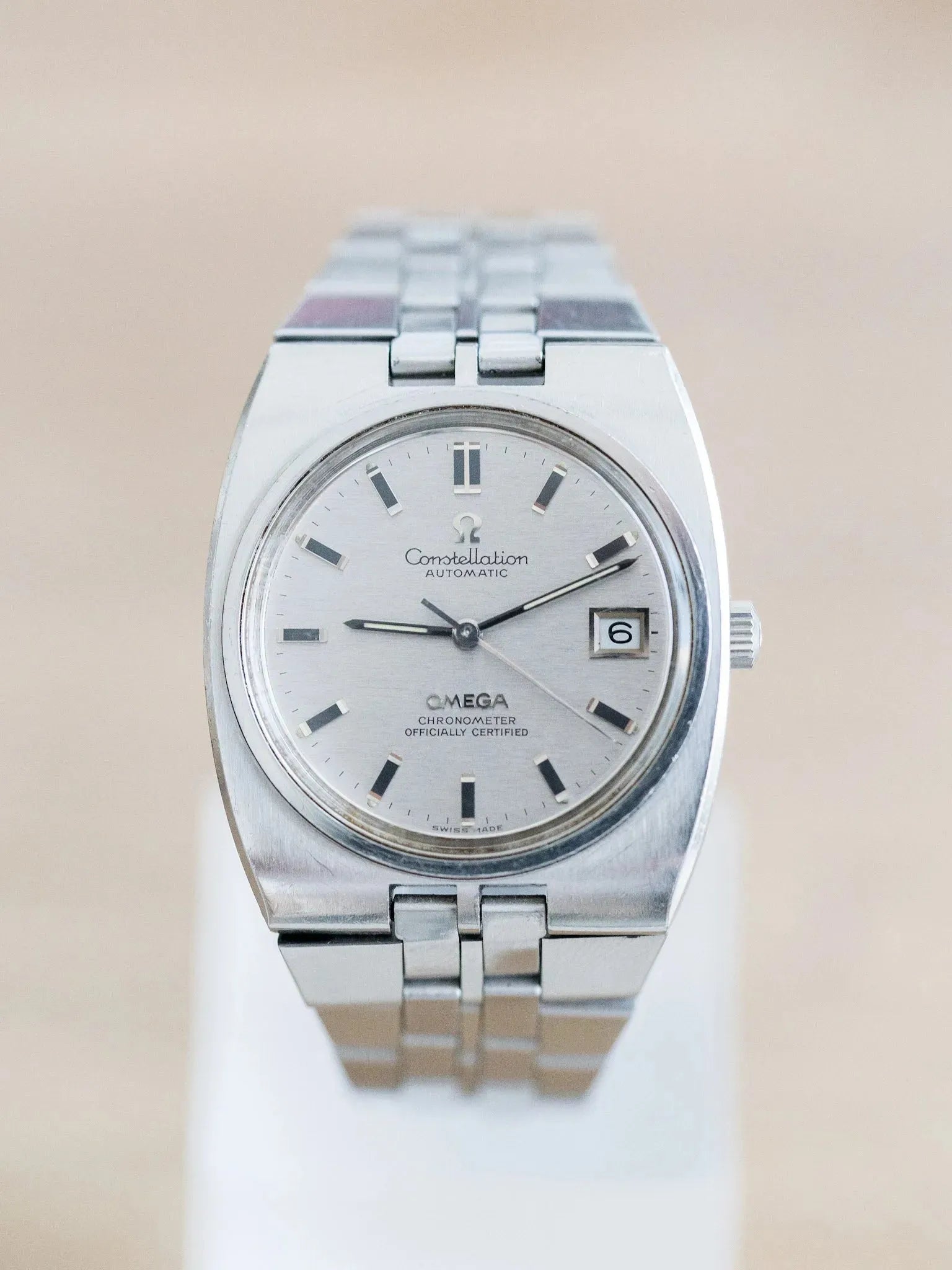 Omega - Constellation COSC Full Steel Oversize - 1970 - Atelier Victor Paris - Vintage Watch Shop Dubai