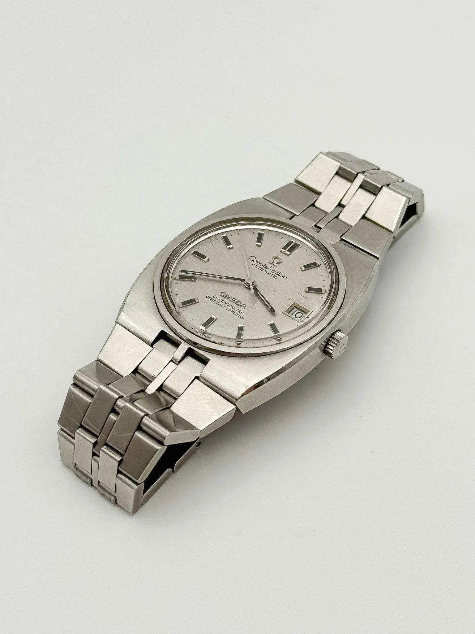 Omega - Constellation COSC Full Steel Oversize - 1970 - Atelier Victor - Vintage  Shop