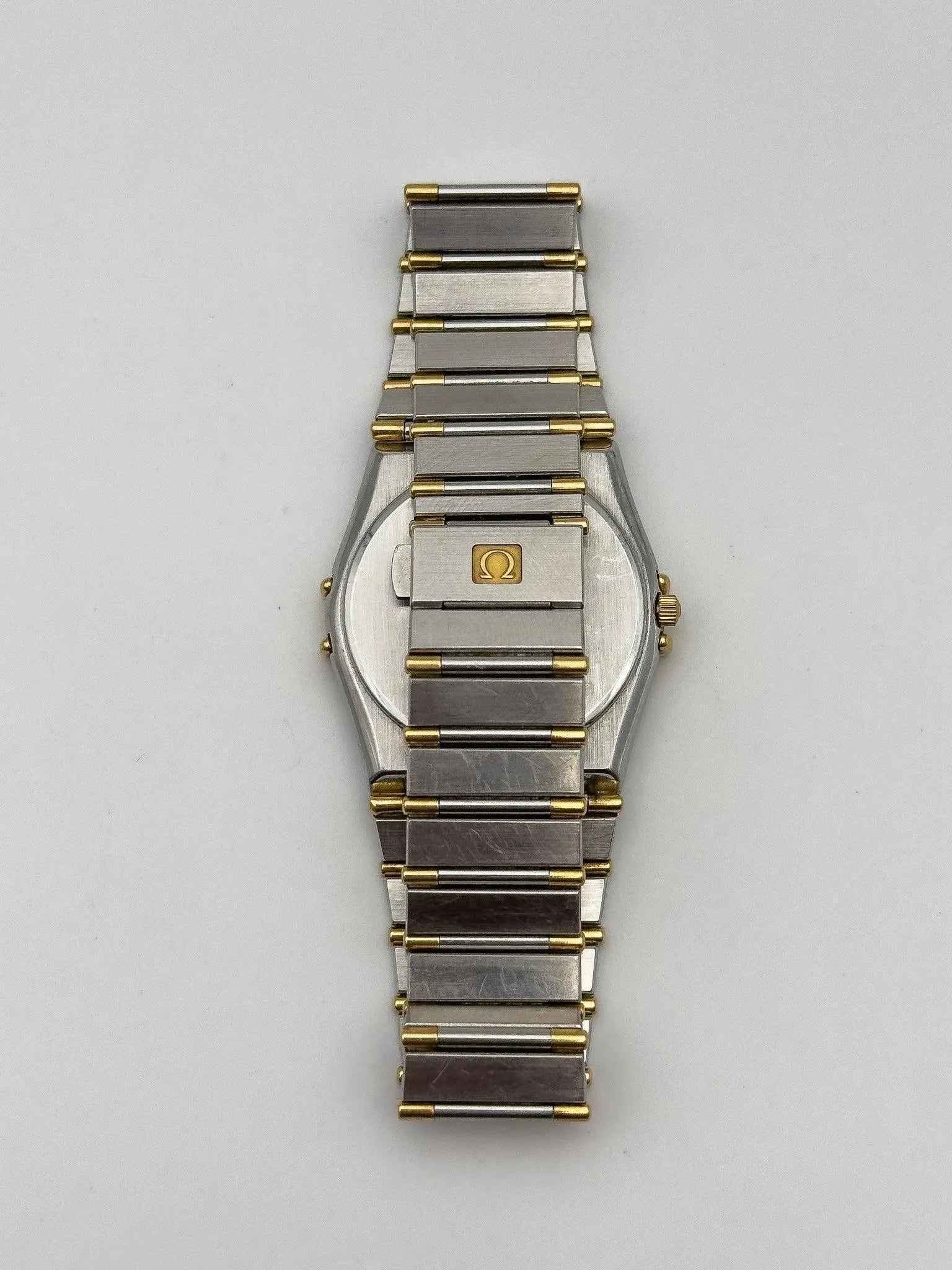 Omega - Constellation Day Date 18k Gold & Steel - 1991 - Atelier Victor Paris - Vintage Watch Shop Dubai