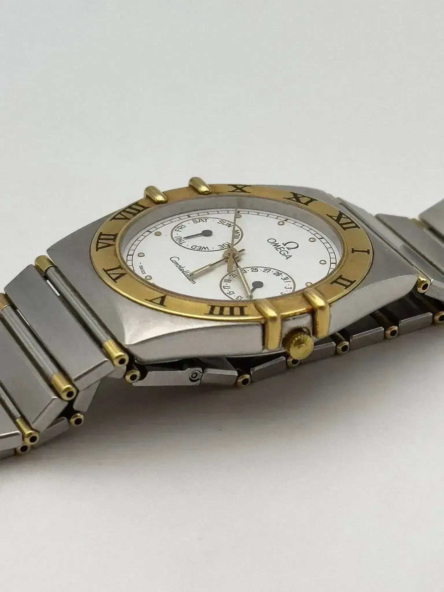 Omega - Constellation Day Date 18k Or Acier - 1991 - Atelier Victor