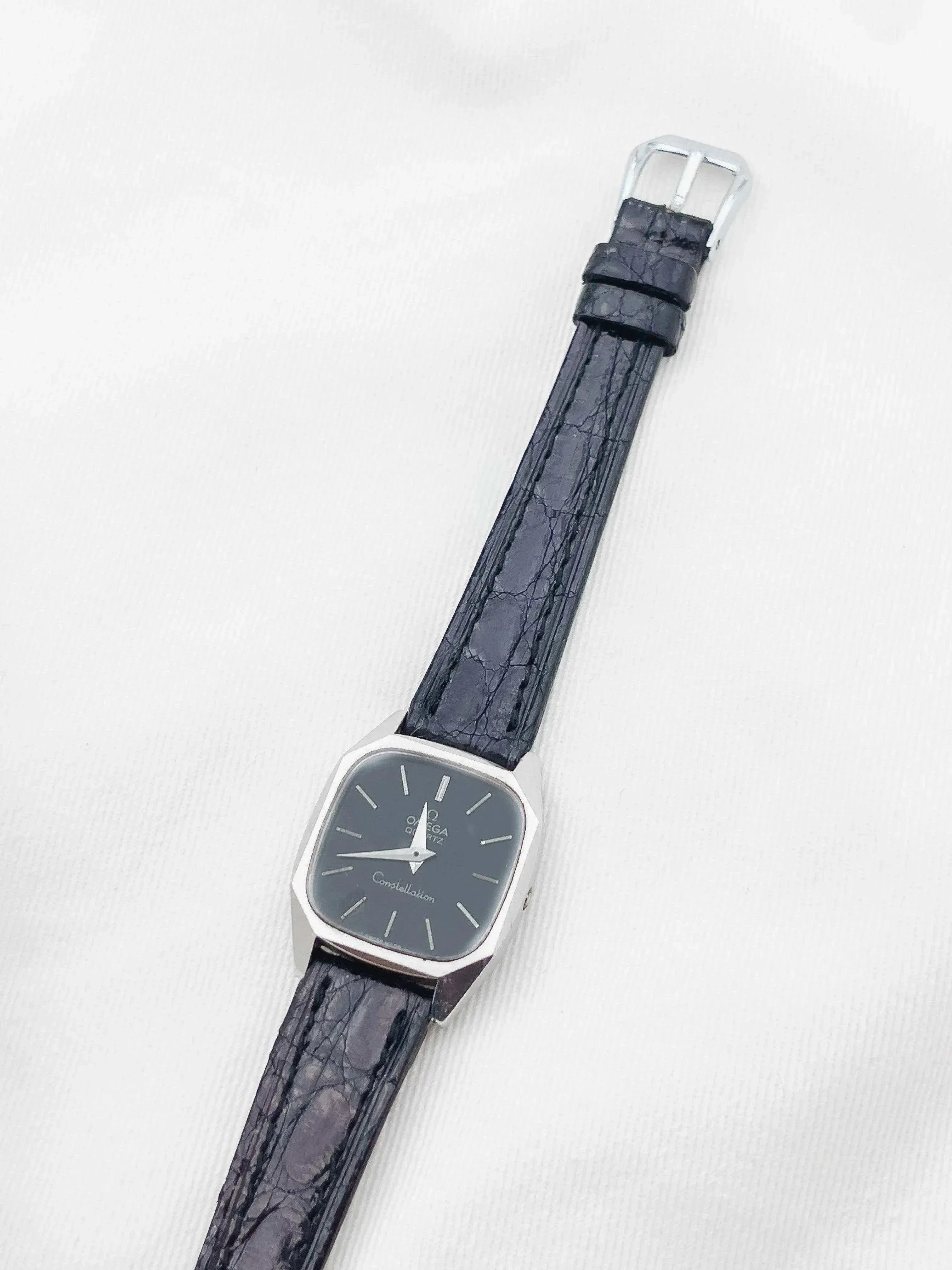 Omega - Constellation Lady Black Dial - 1973 - Atelier Victor - Vintage  Shop