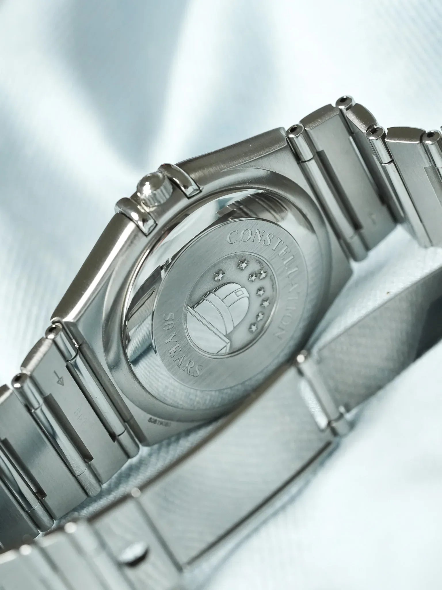 Omega - Constellation Manhattan "50th Anniversary" 1504.35 Diamant Acier - 2000s - Atelier Victor