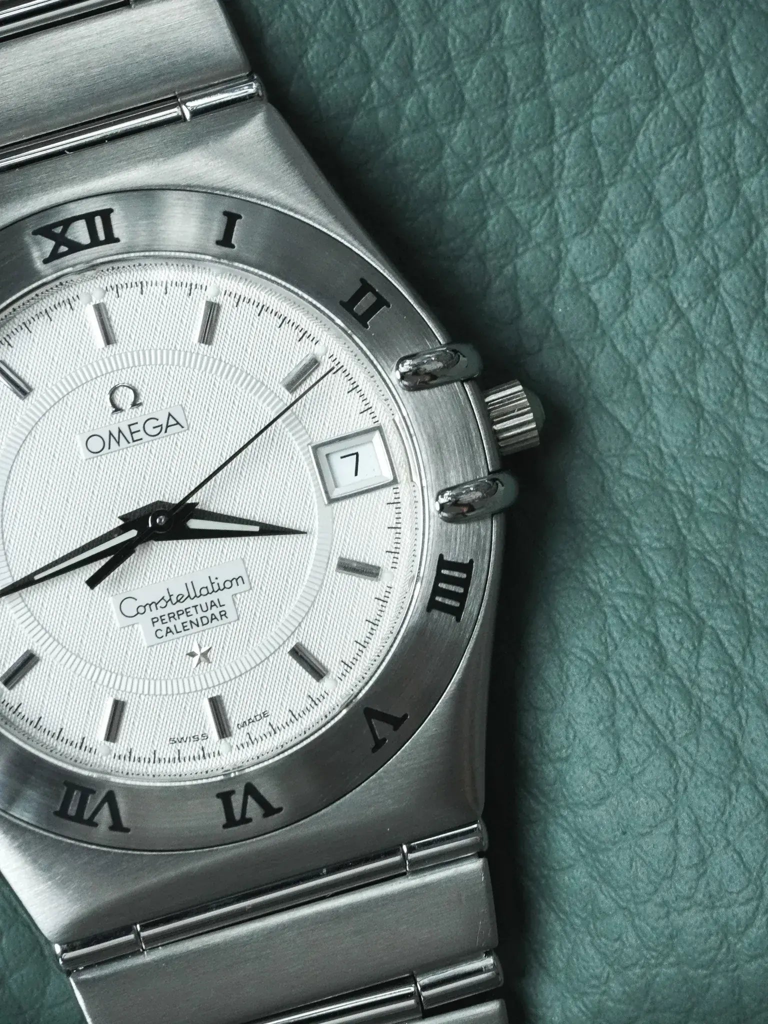 Omega - Constellation Manhattan Acier Calendrier Perpétuel - 1999