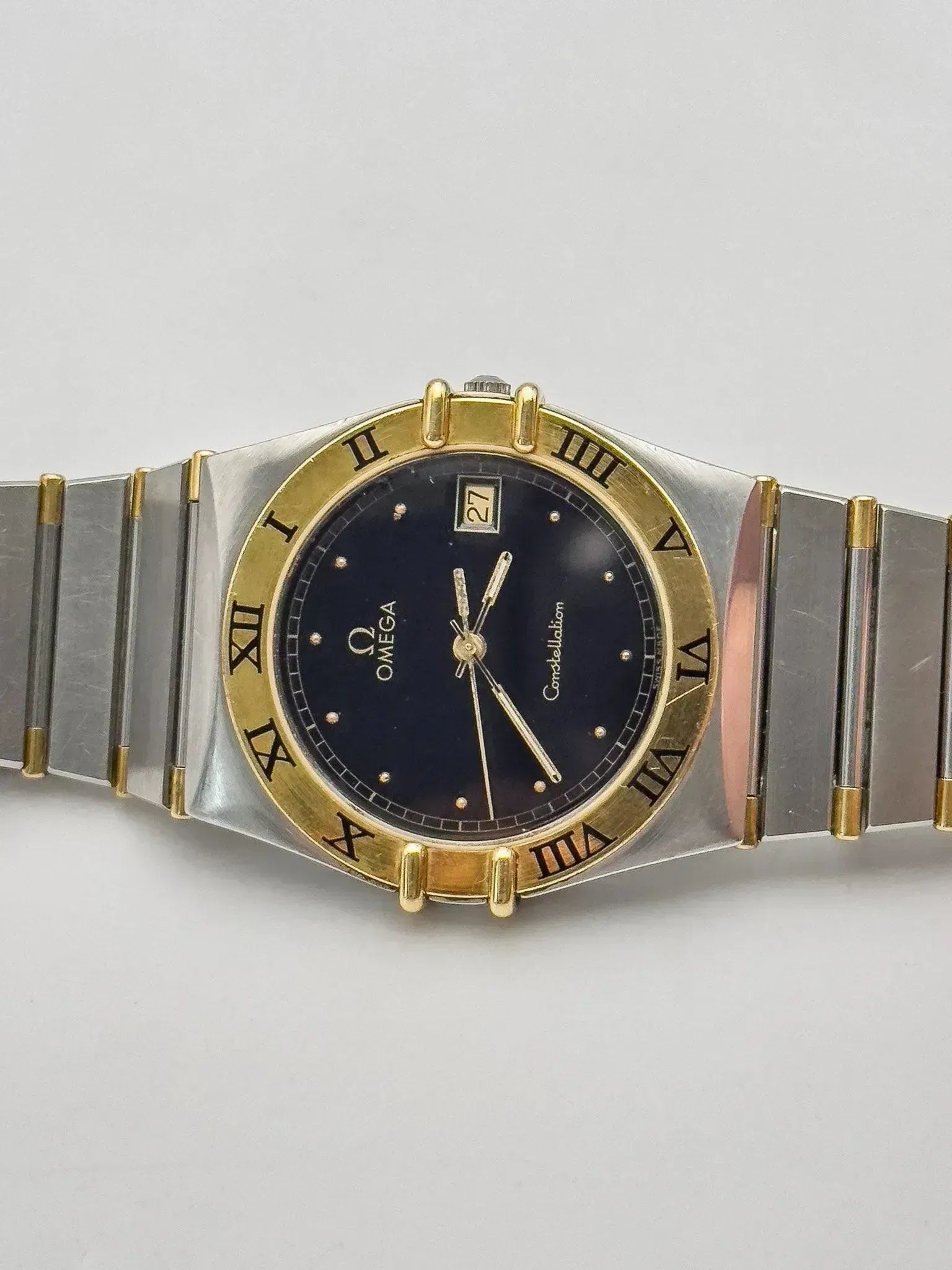 Omega - Constellation Manhattan Noir Or 18k & Acier - 1989 - Atelier Victor