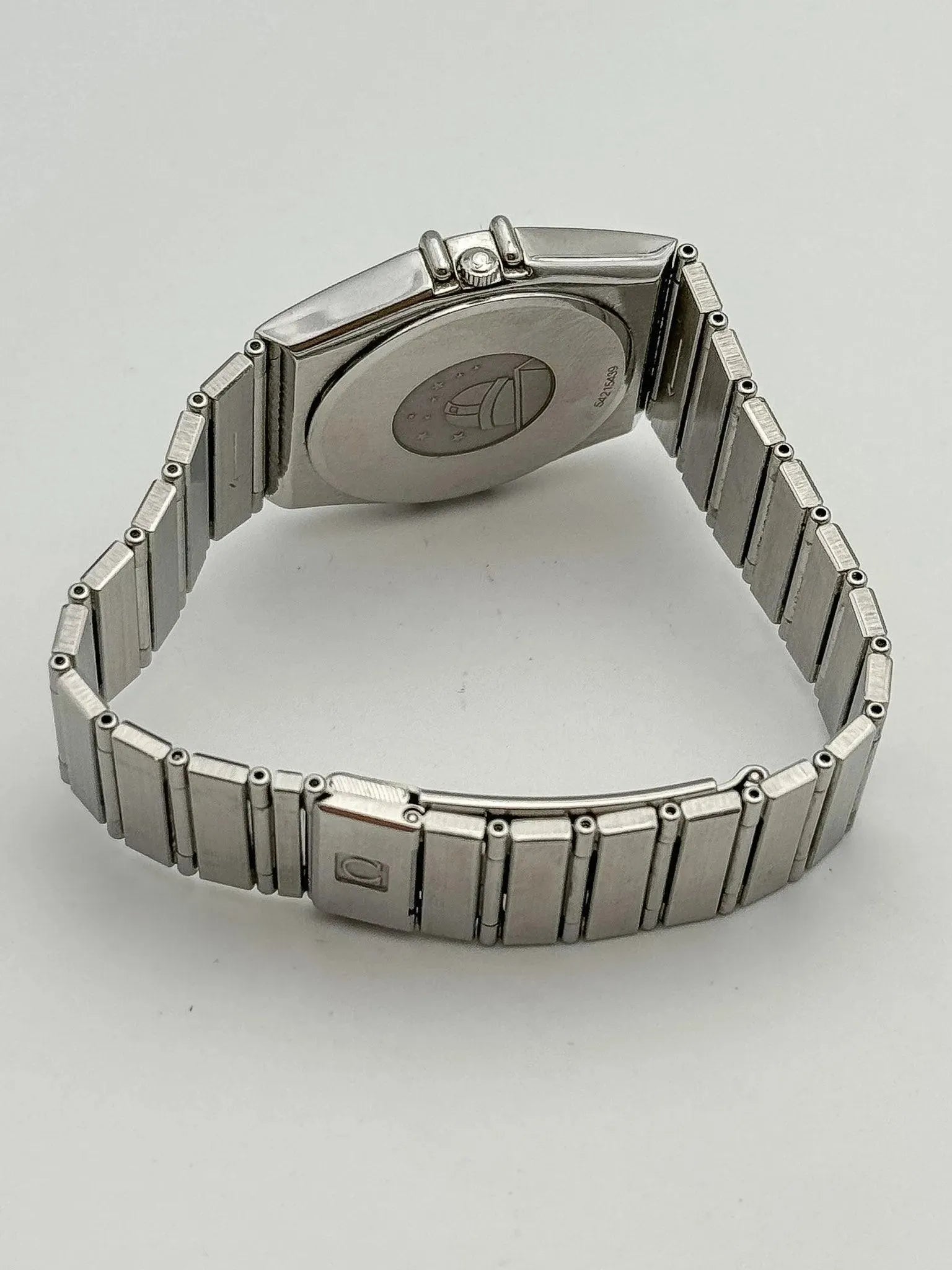 Omega - Constellation Manhattan Steel Blue Hands - 1993 - Atelier Victor Paris - Vintage Watch Shop Dubai