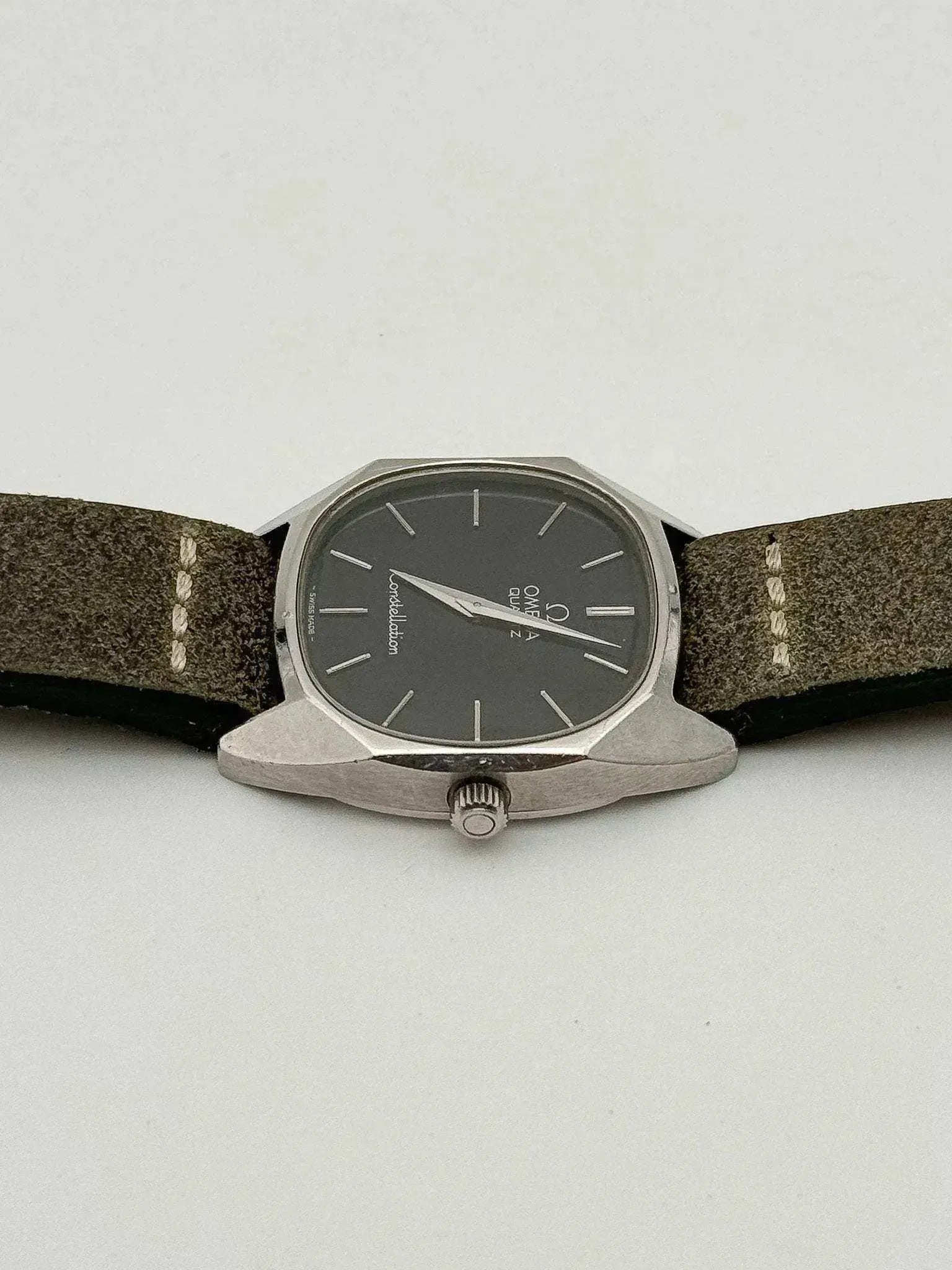 Omega - Constellation Octogonale Noir - 1970s - Atelier Victor