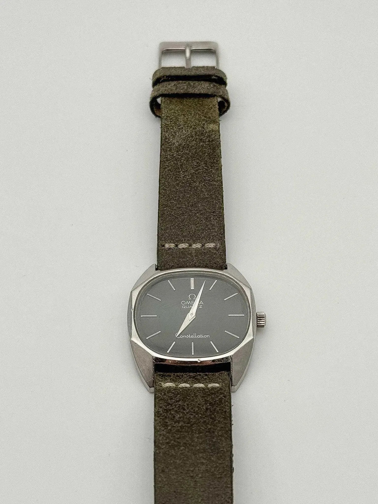Omega - Constellation Octogonale Noir - 1970s - Atelier Victor - Vintage  Shop
