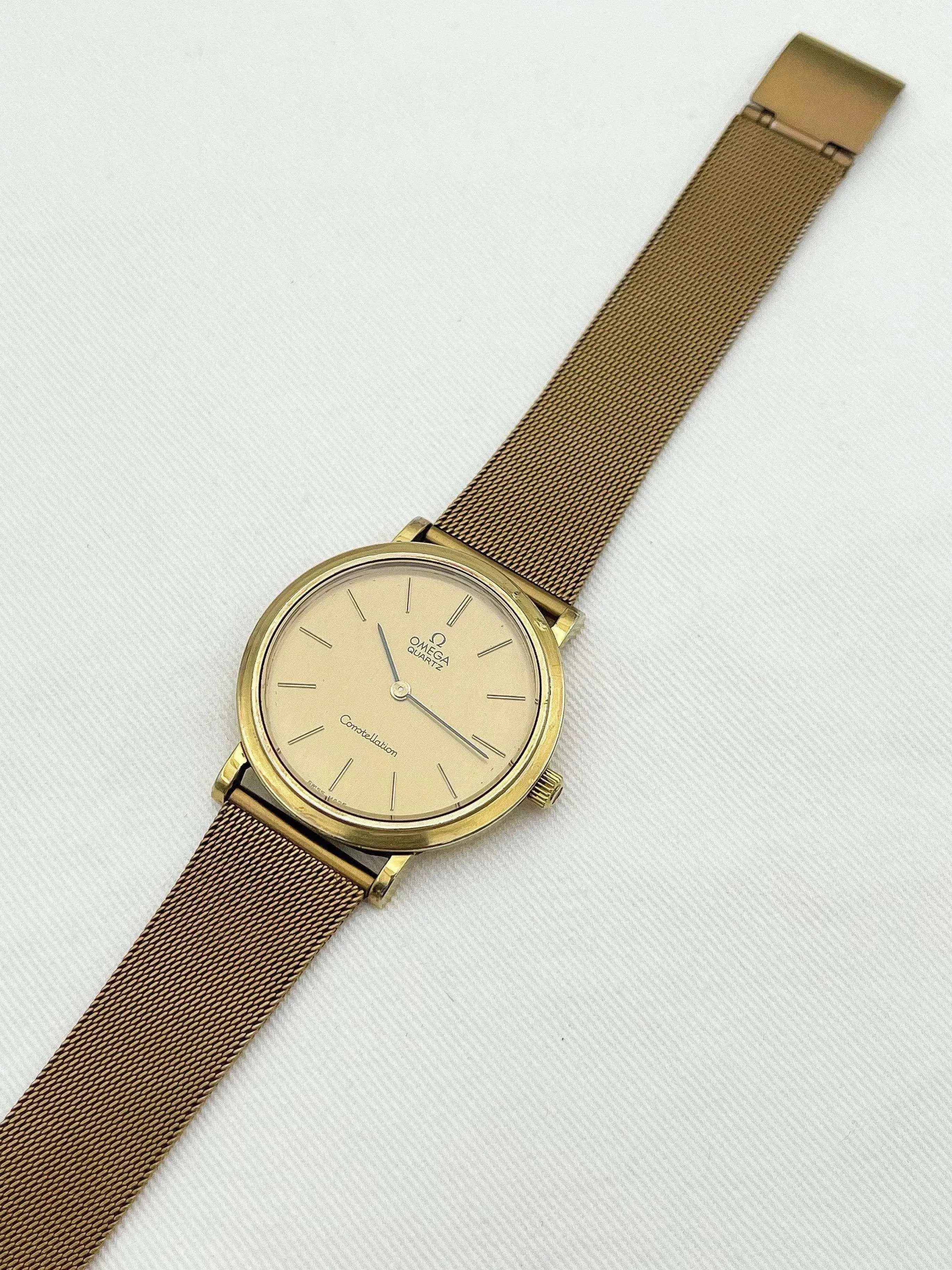 Omega - Constellation Quartz Gold - 1979 - Atelier Victor Paris - Vintage Watch Shop Dubai