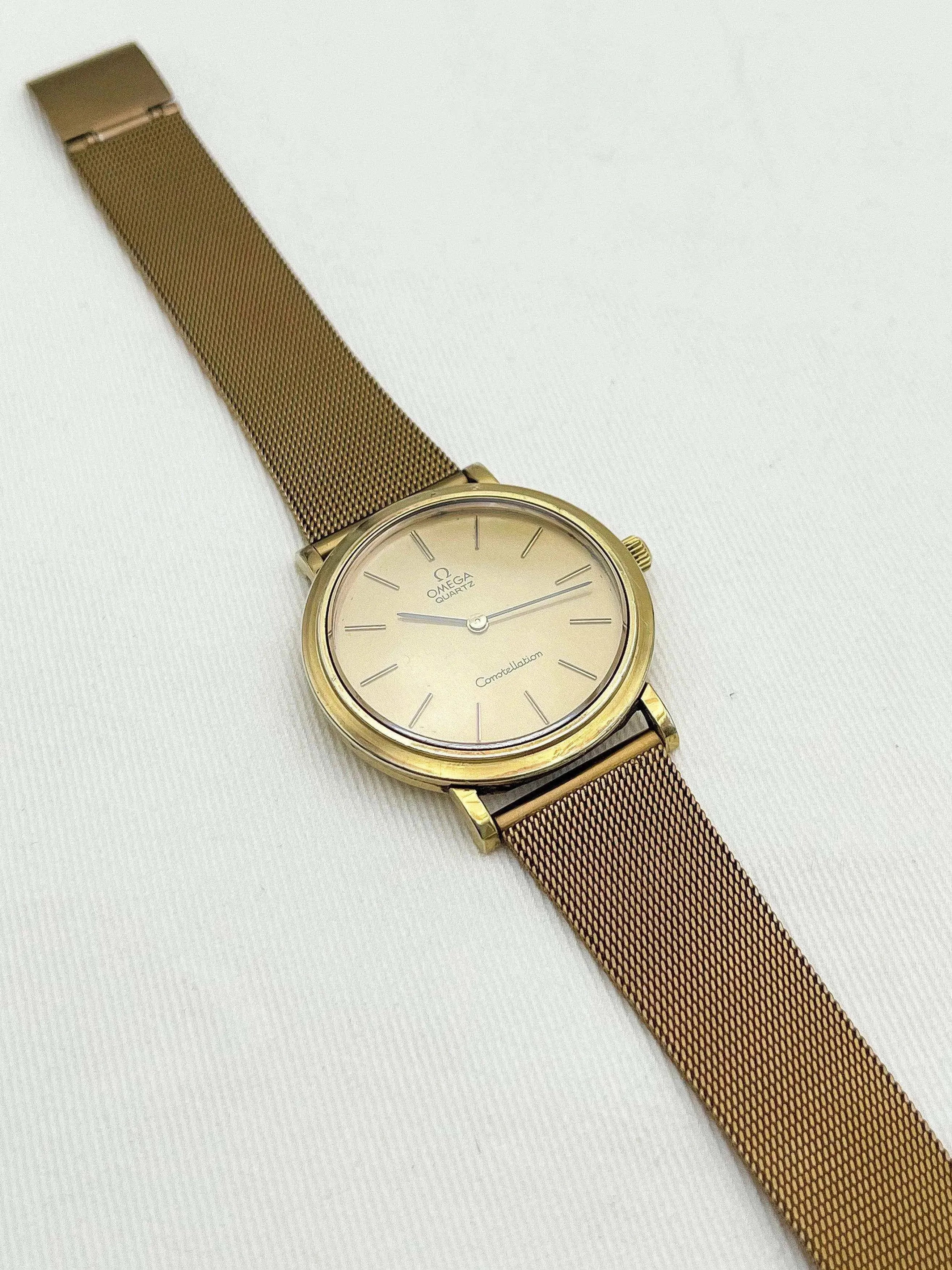Omega - Constellation Quartz Gold - 1979 - Atelier Victor Paris - Vintage Watch Shop Dubai